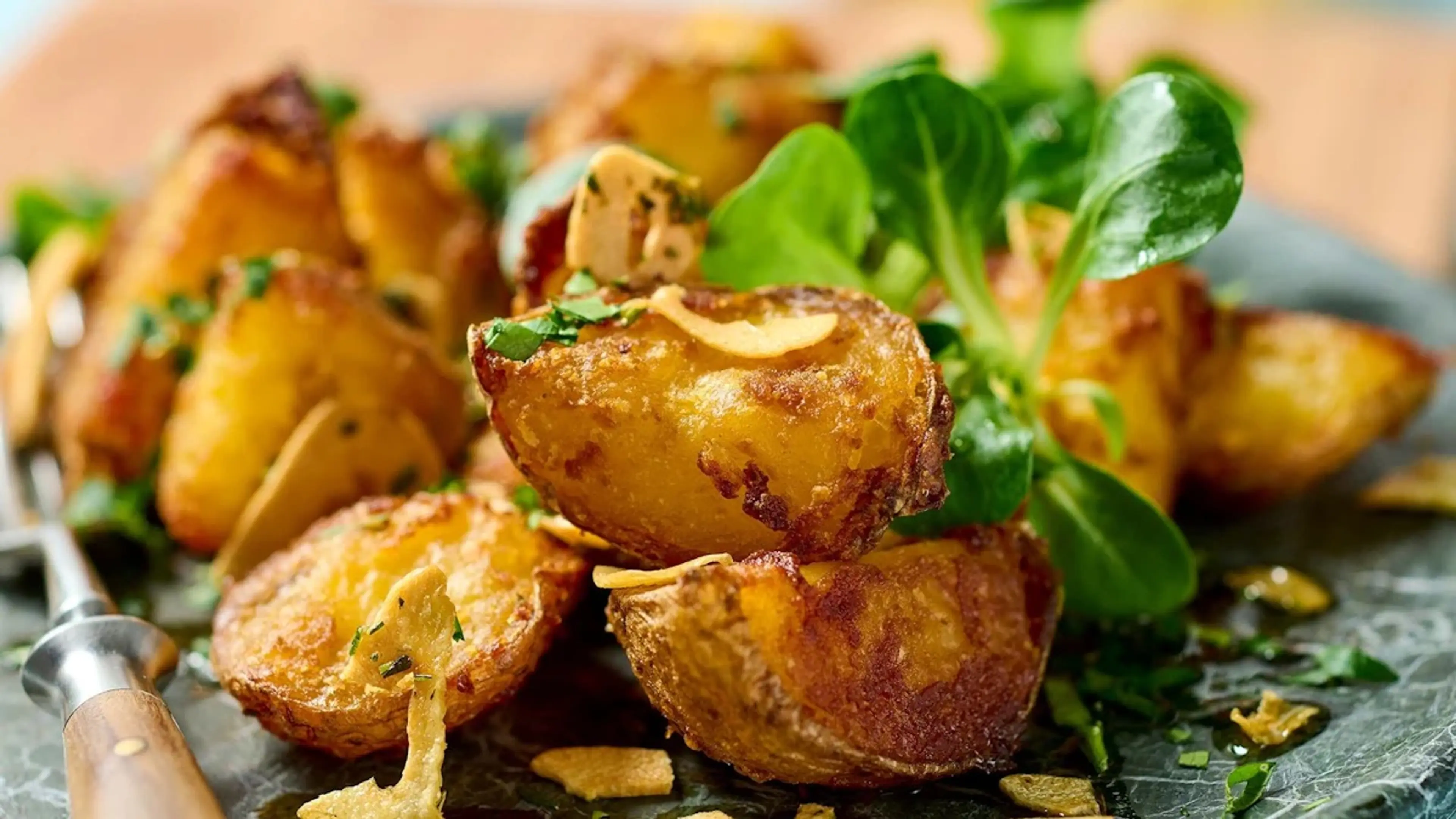 Röstkartoffeln mit Turbozutat