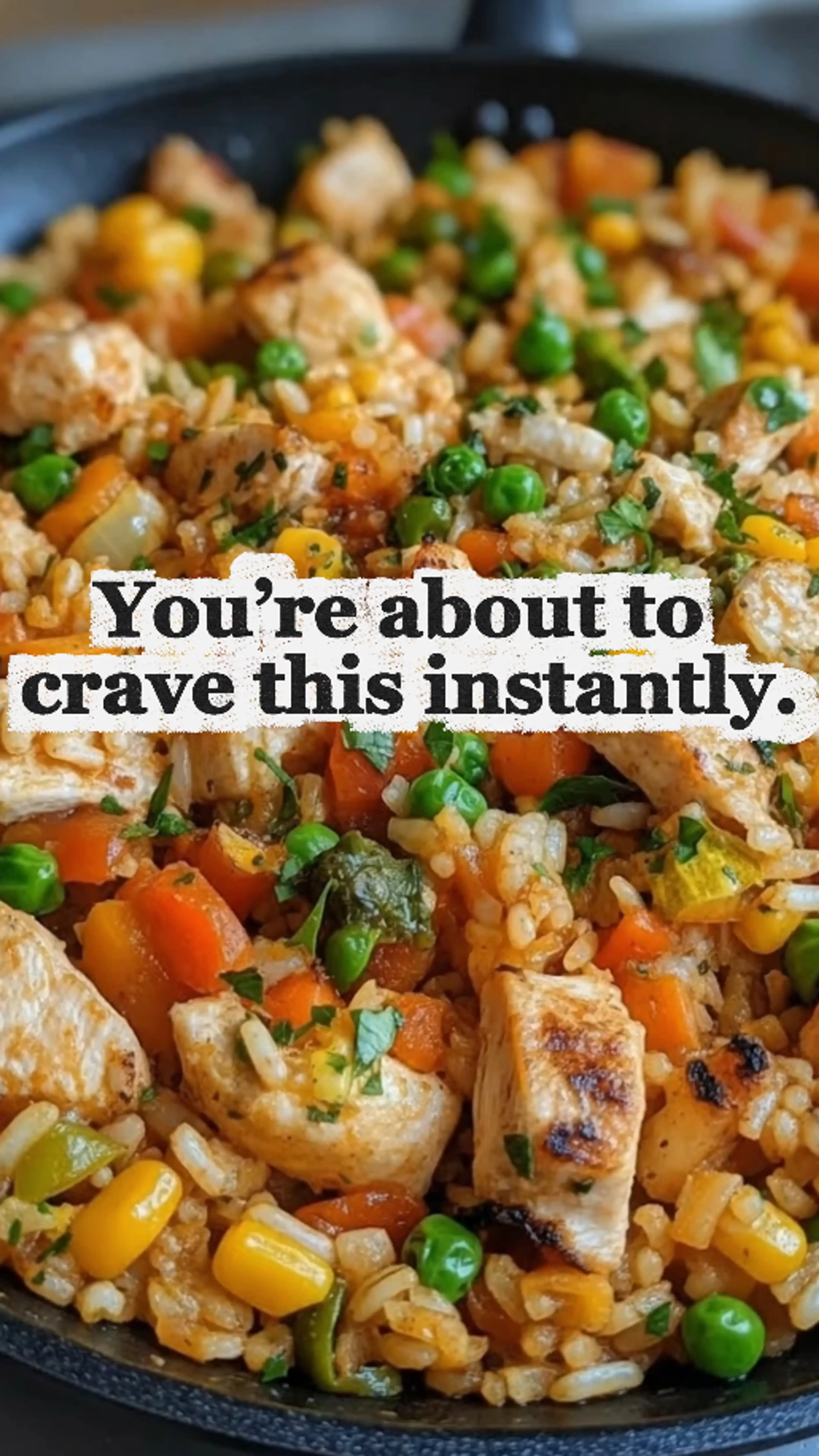 Chicken & Vegetable Rice Skillet