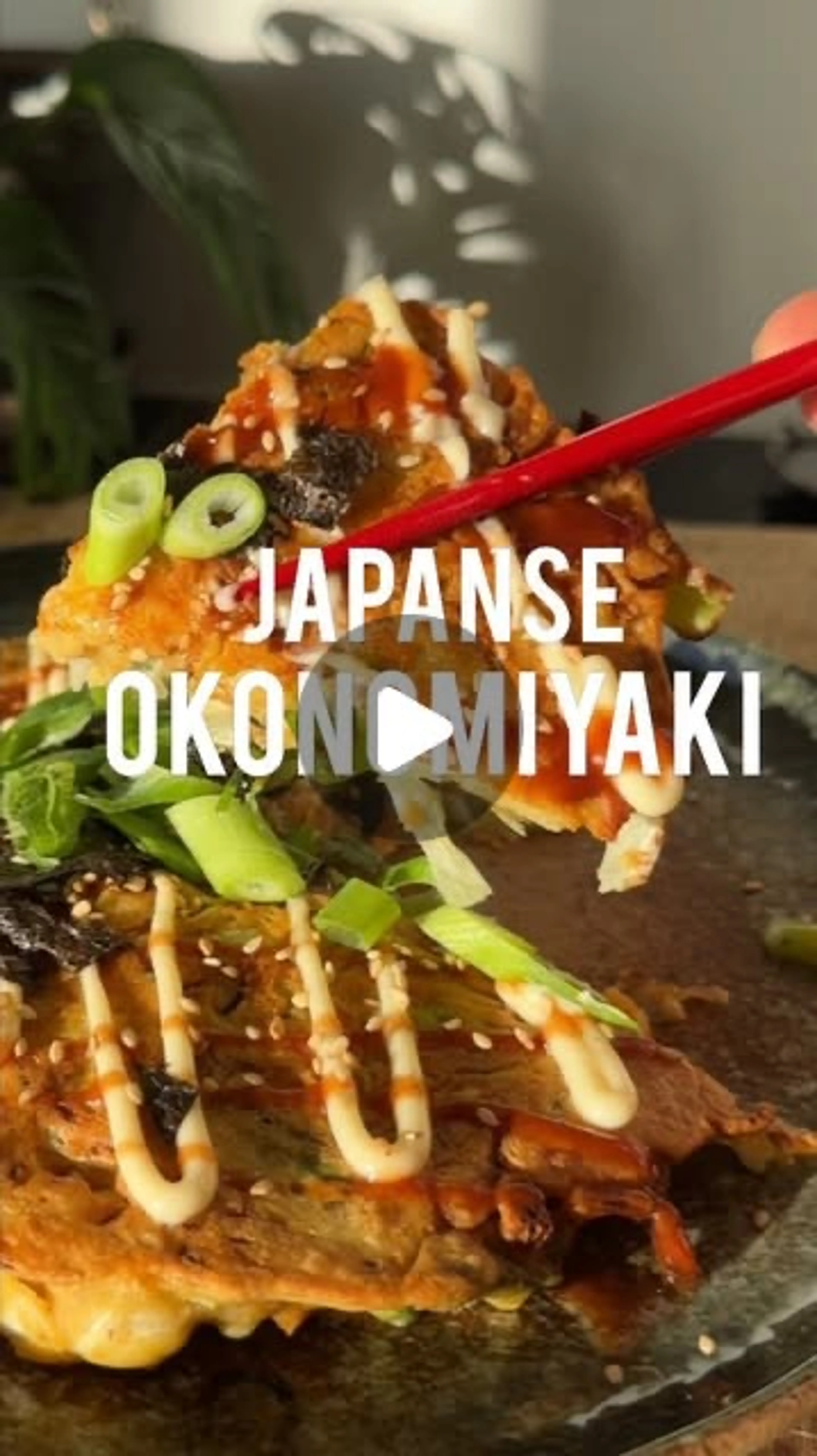 Okonomiyaki - Japanse Koolpannenkoekjes