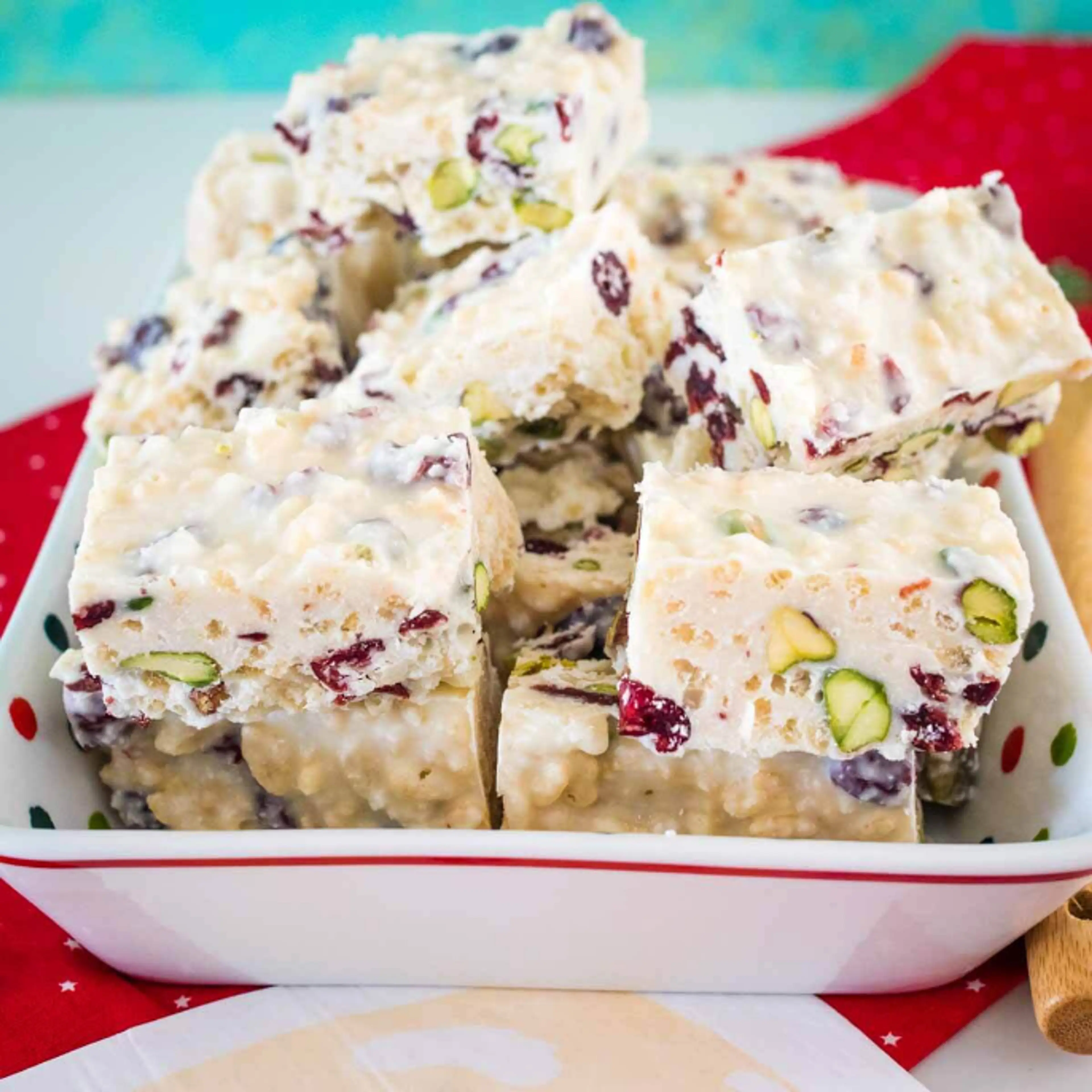 White Christmas, a no bake Christmas treat