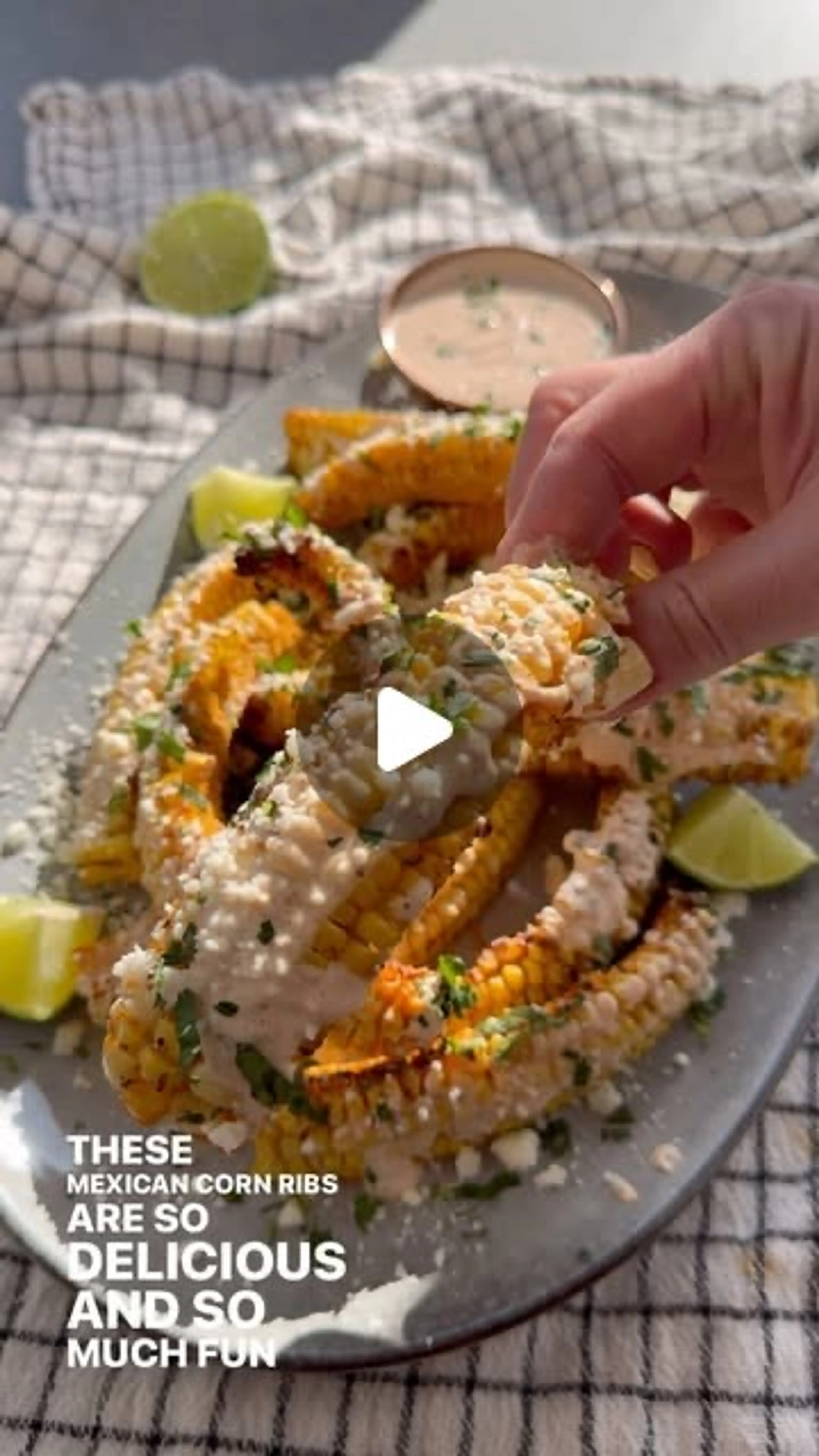 Mexican Corn Ribs- My Favorite Recipe at the Moment- Can’t G