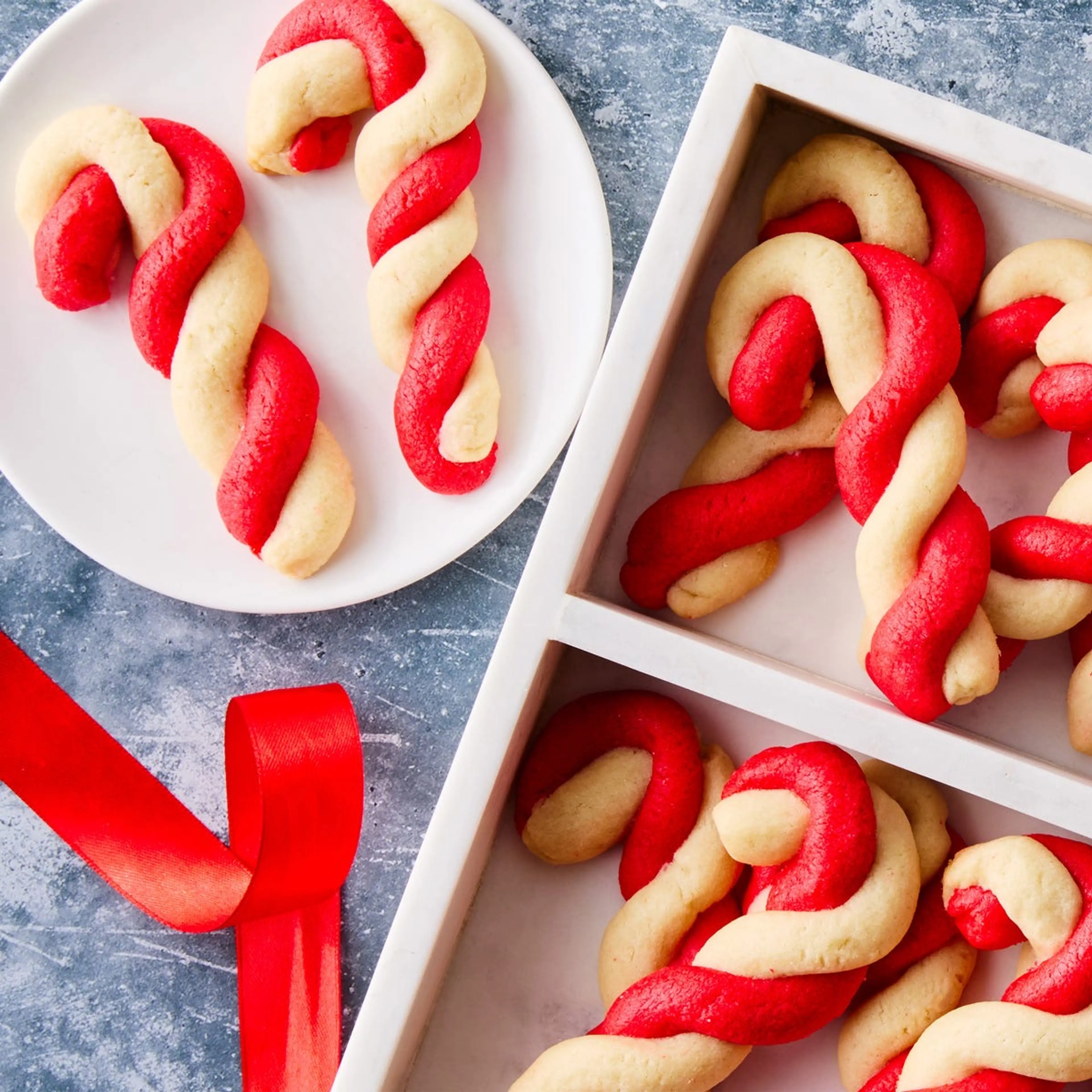 Candy Cane Cookies