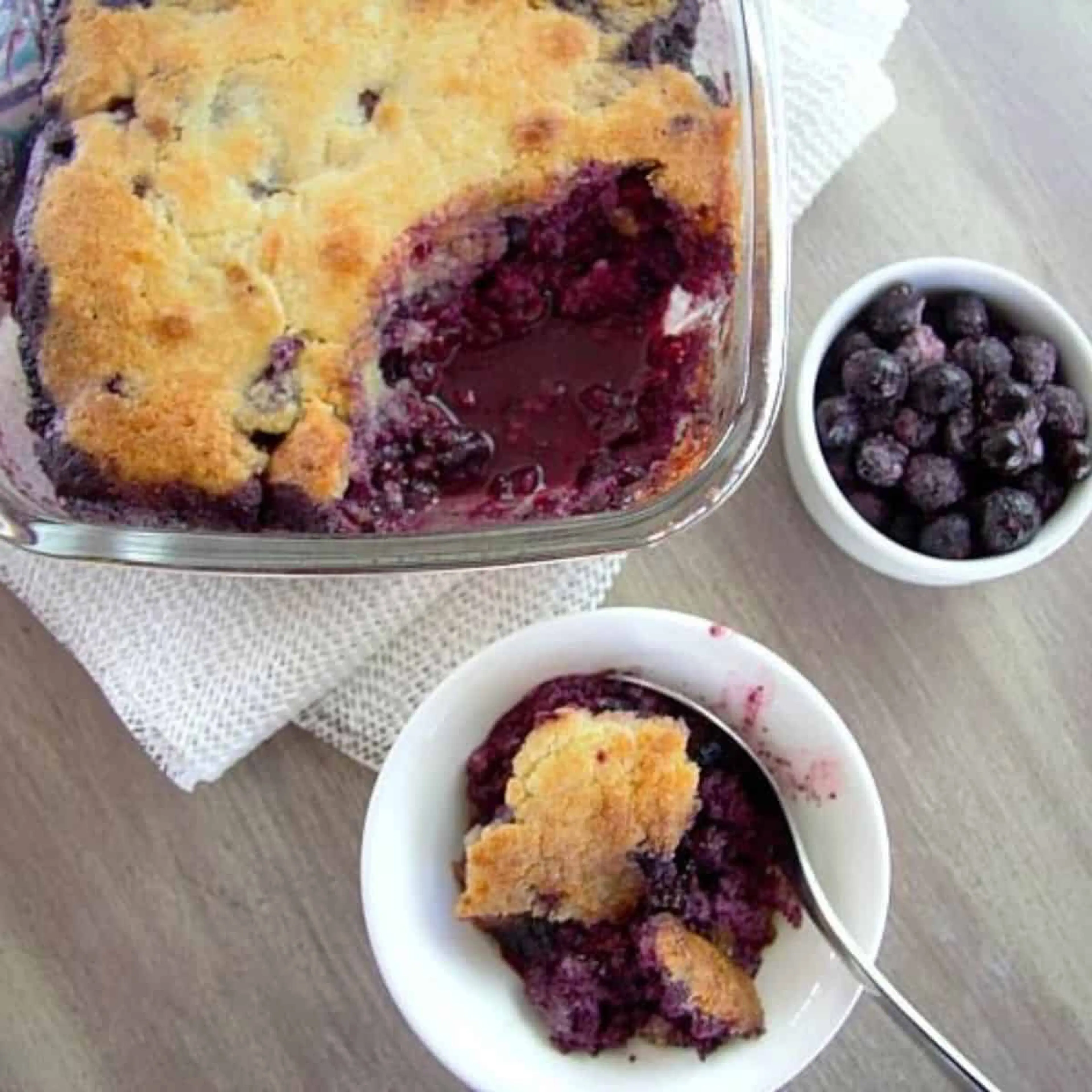 Blackberry & Blueberry Cobbler