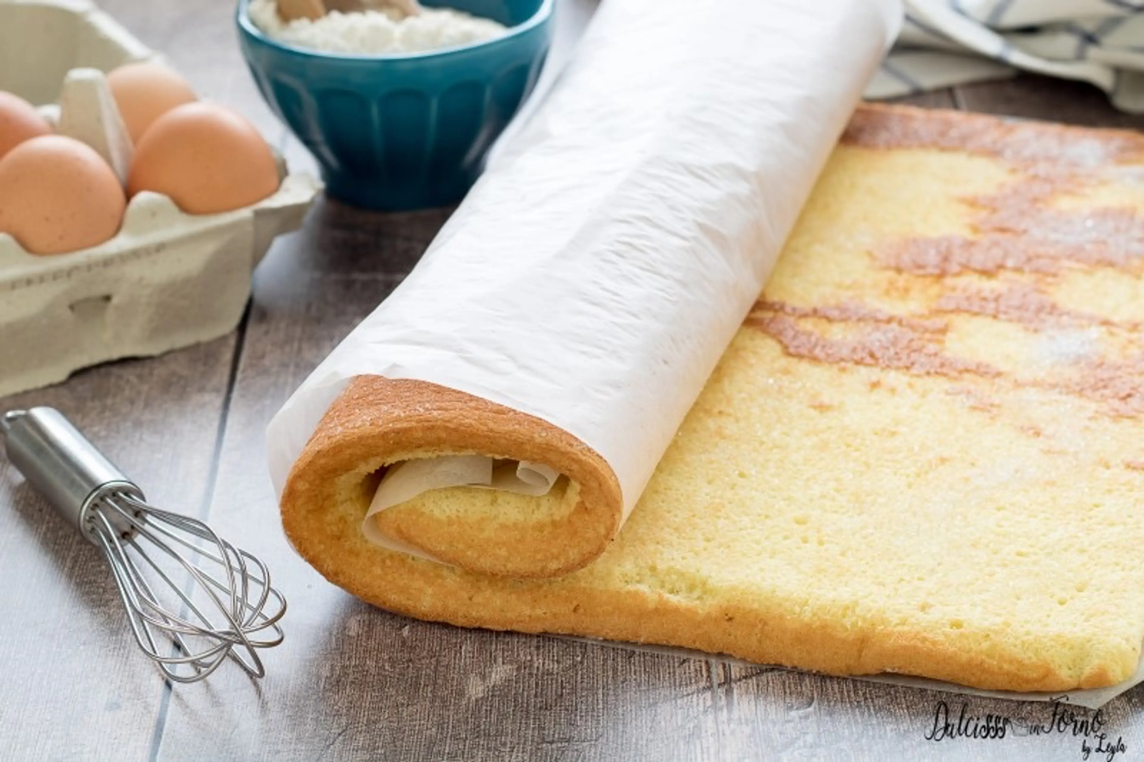 Pasta biscotto, ricetta perfetta per rotolo dolce, torte, tr
