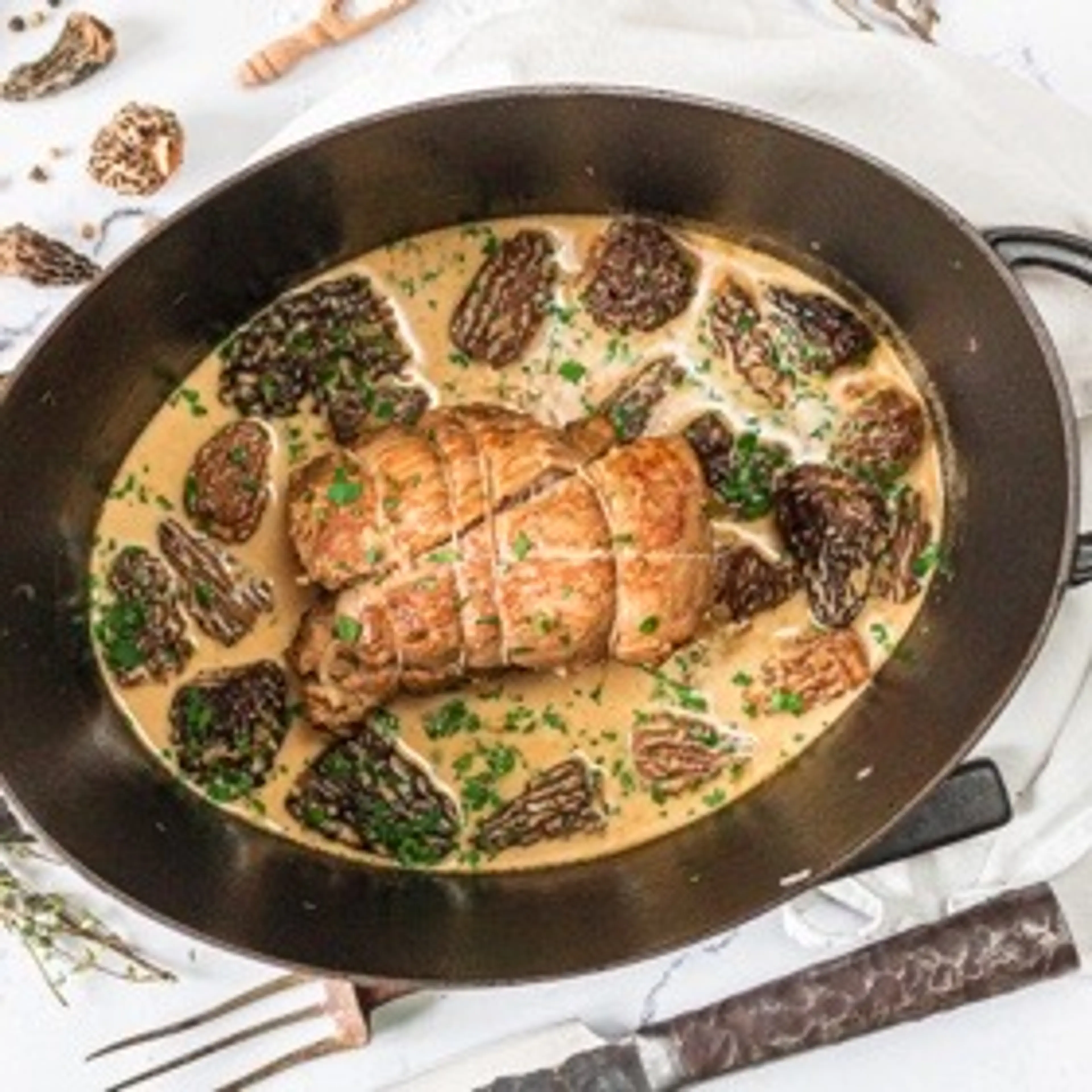 Filet Mignon De Veau Aux Morilles
