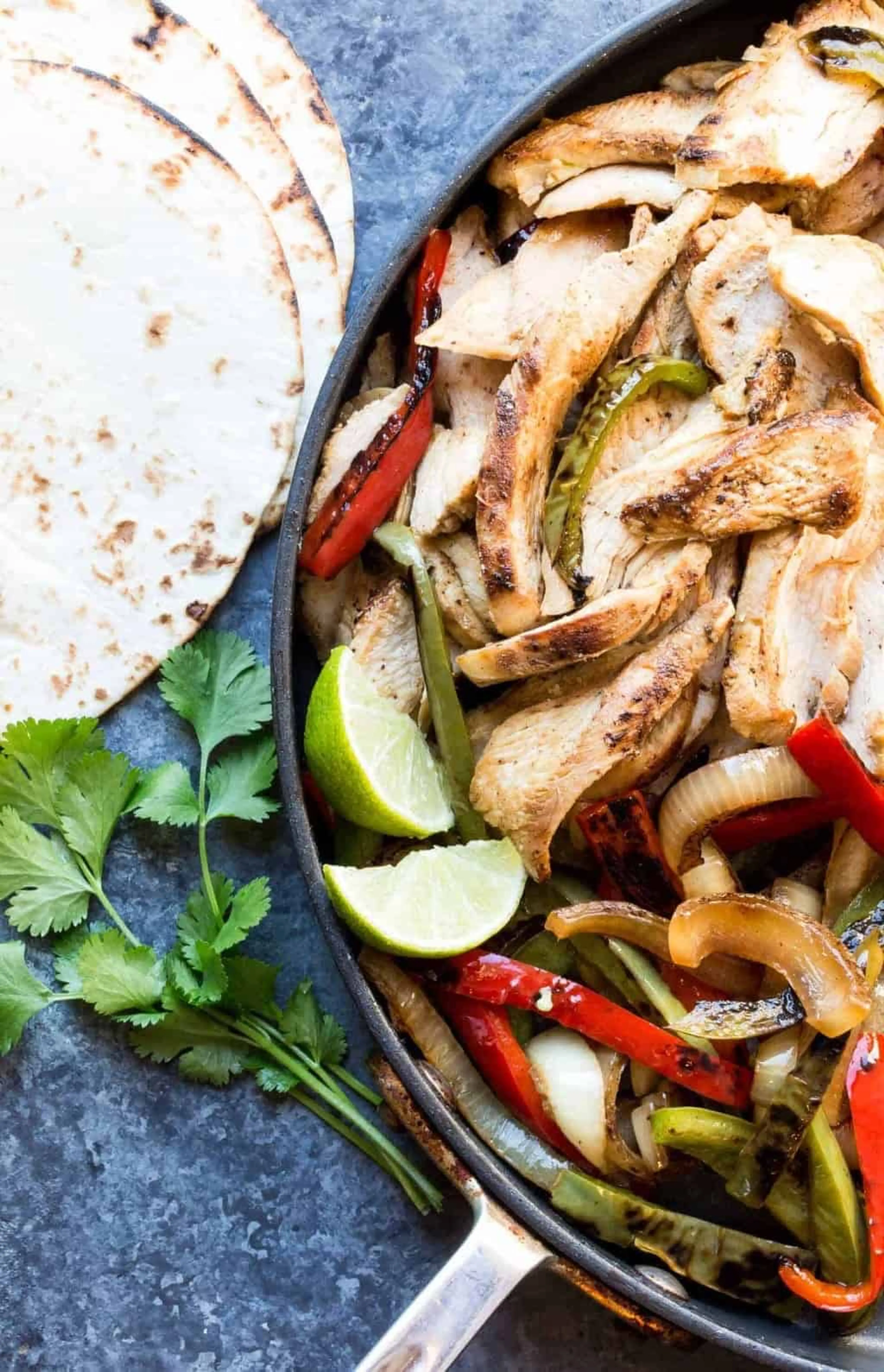 Lime Chicken Fajitas