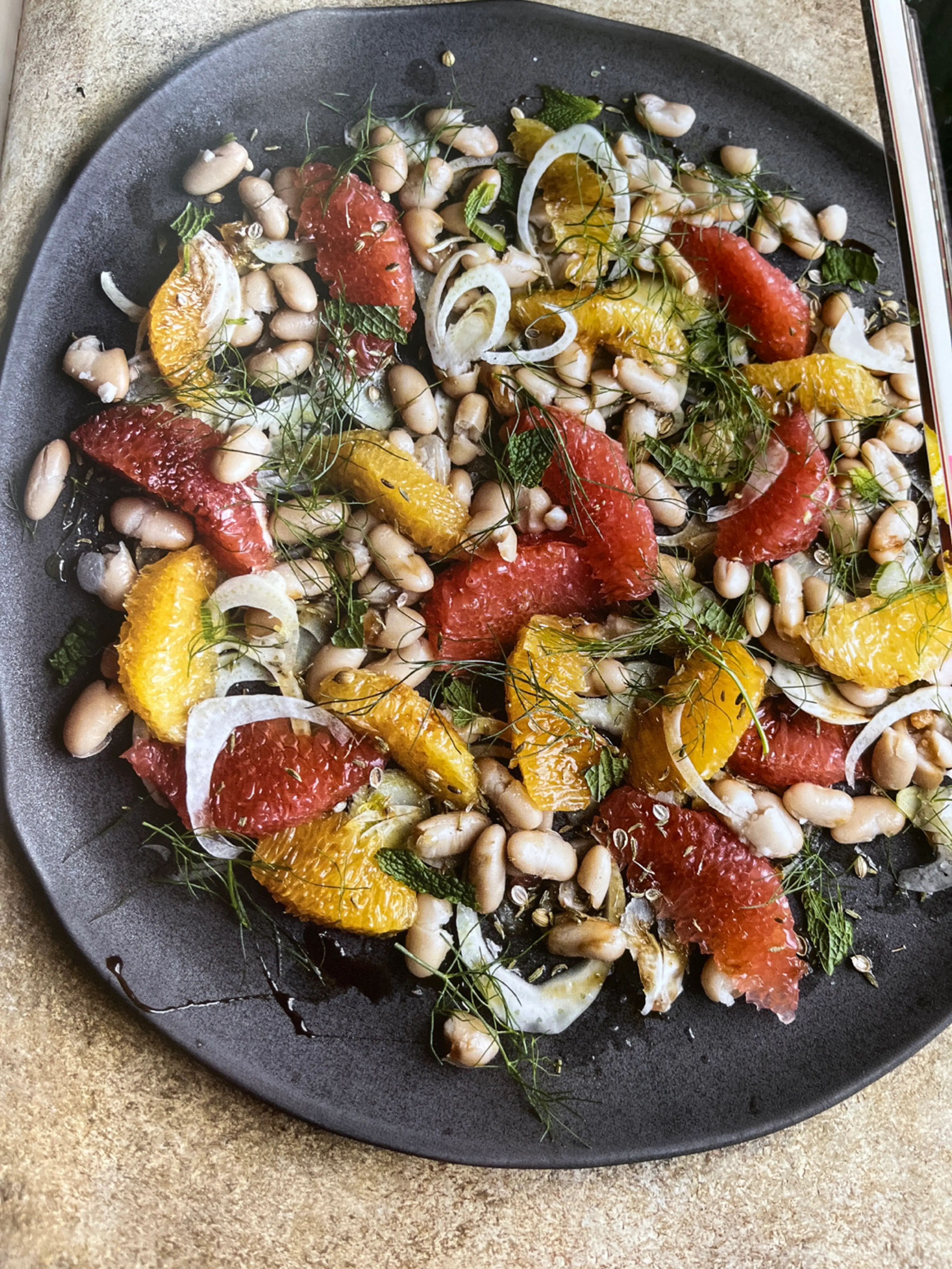 Citrus Fennel And White Bean Salad
