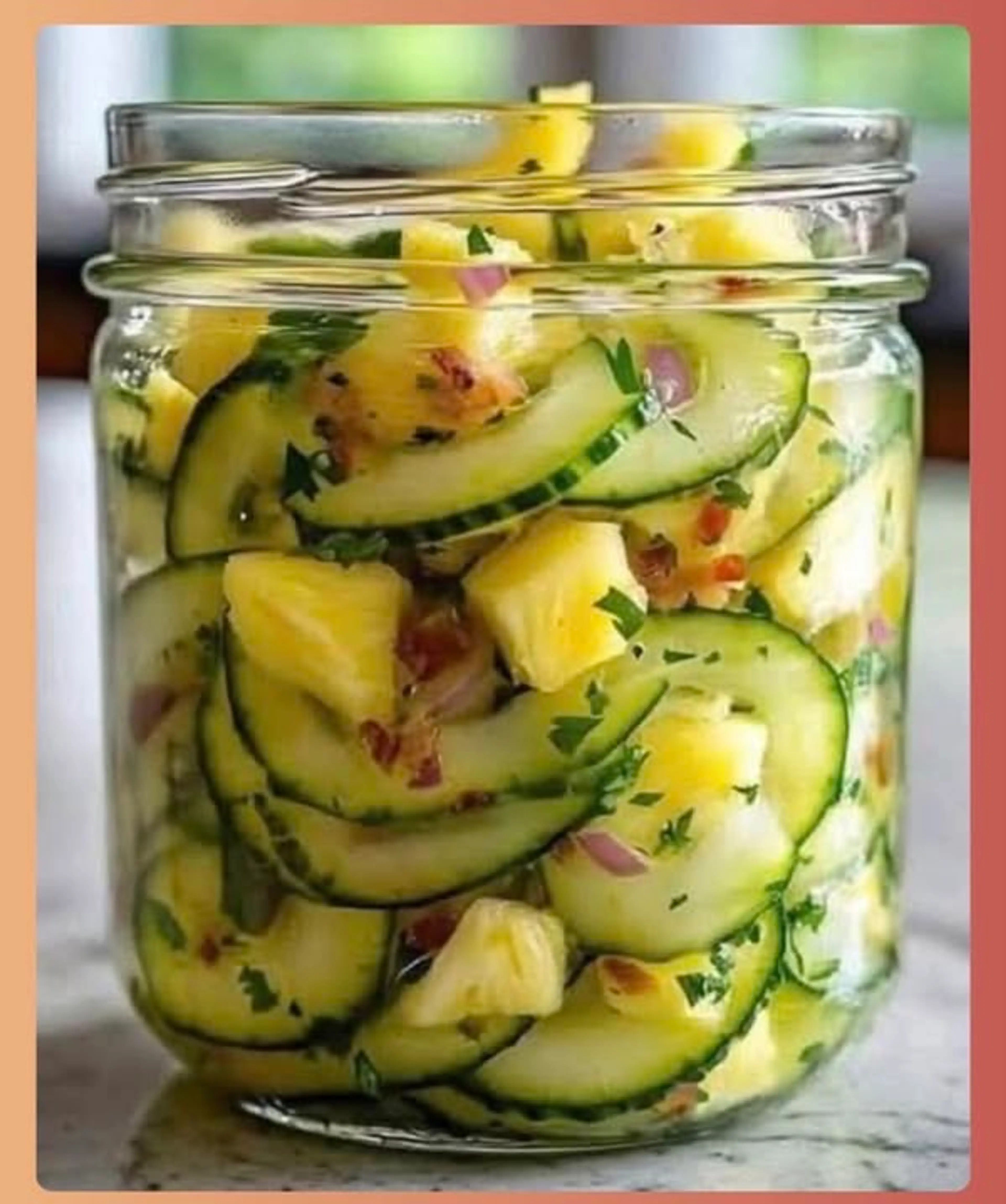 Pineapple Cucumber Salad – Sweet, Tangy & Super Refreshing