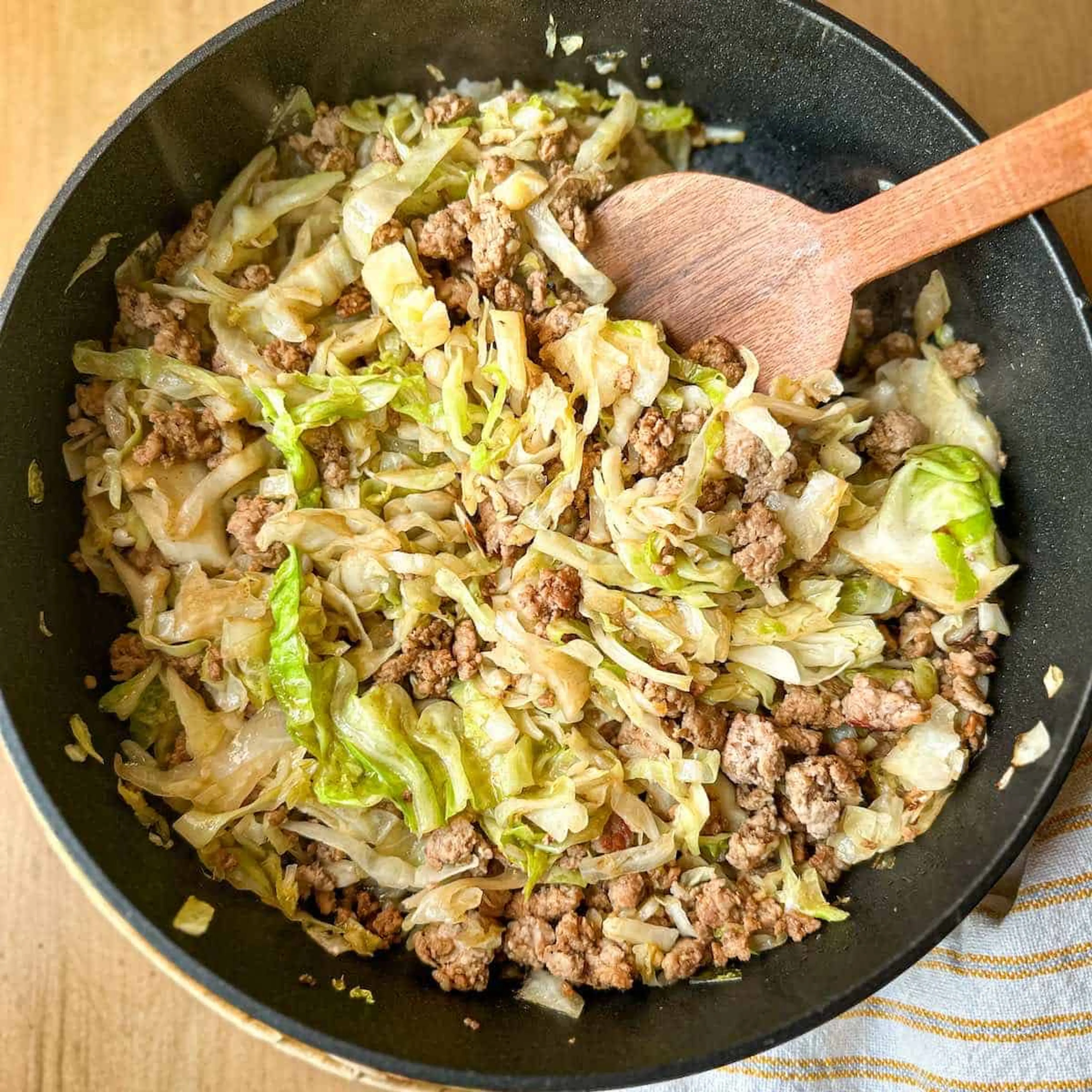 Pork and Cabbage Stir Fry