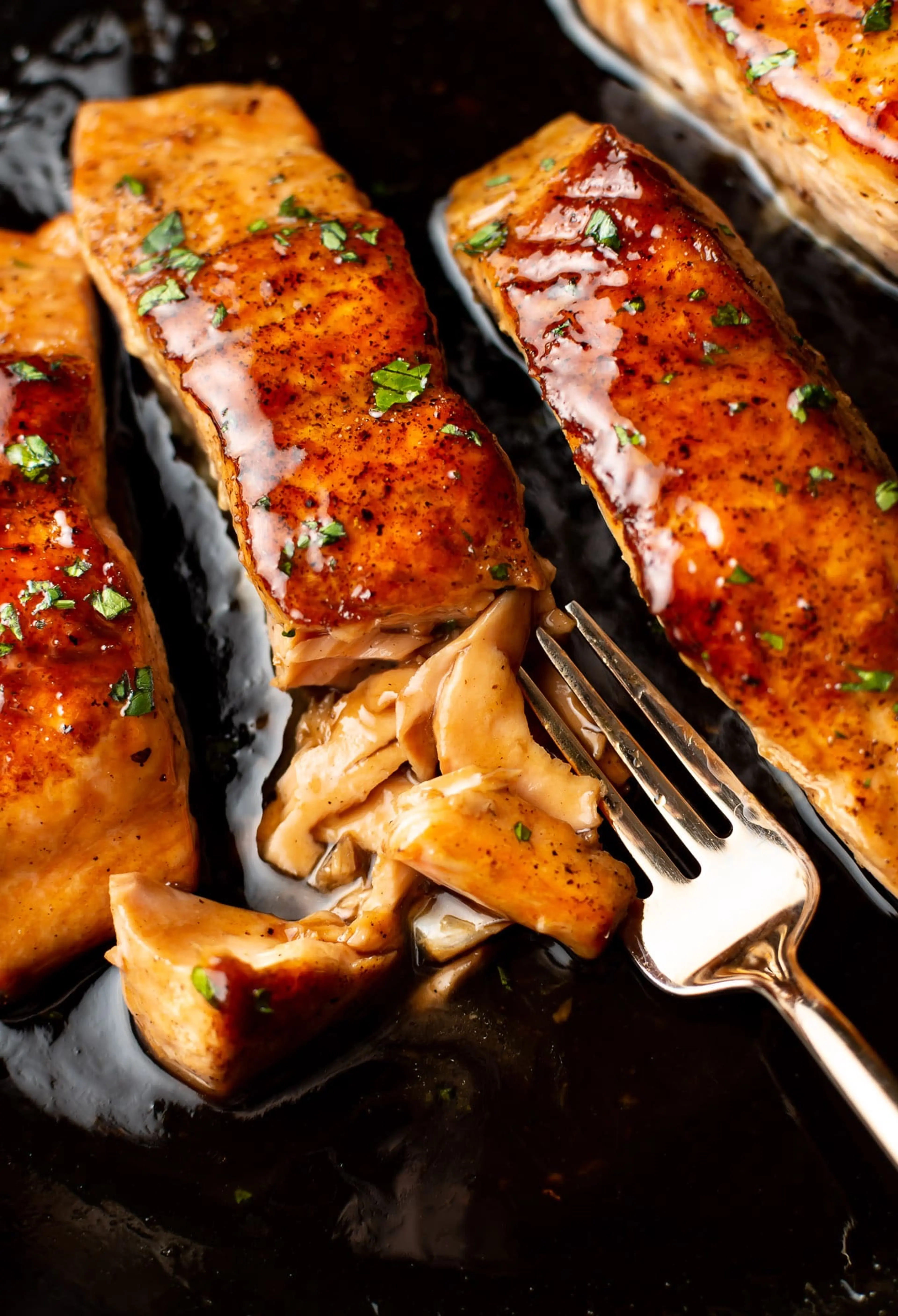 Brown Sugar Glazed Salmon