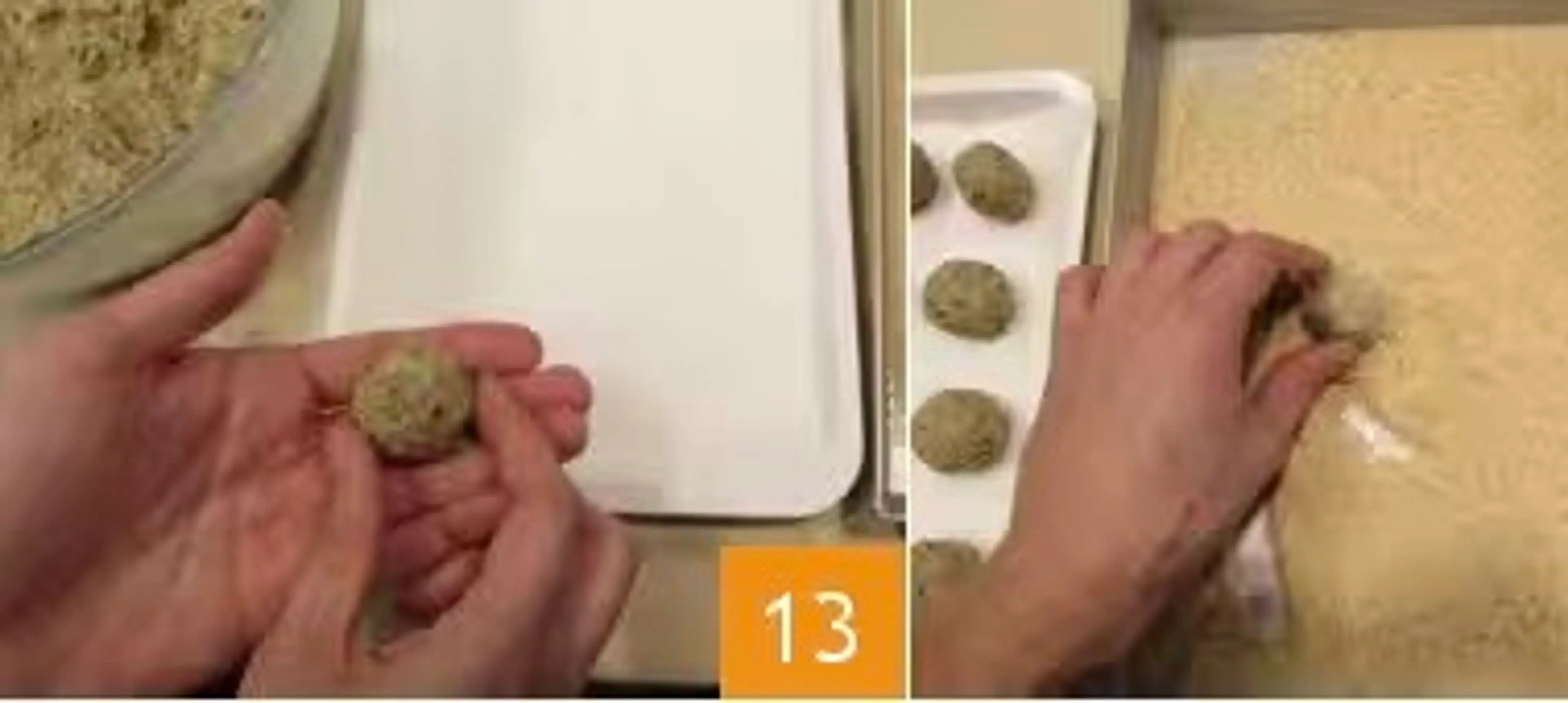 Boulettes d'aubergines (Polpette di Melanzane)