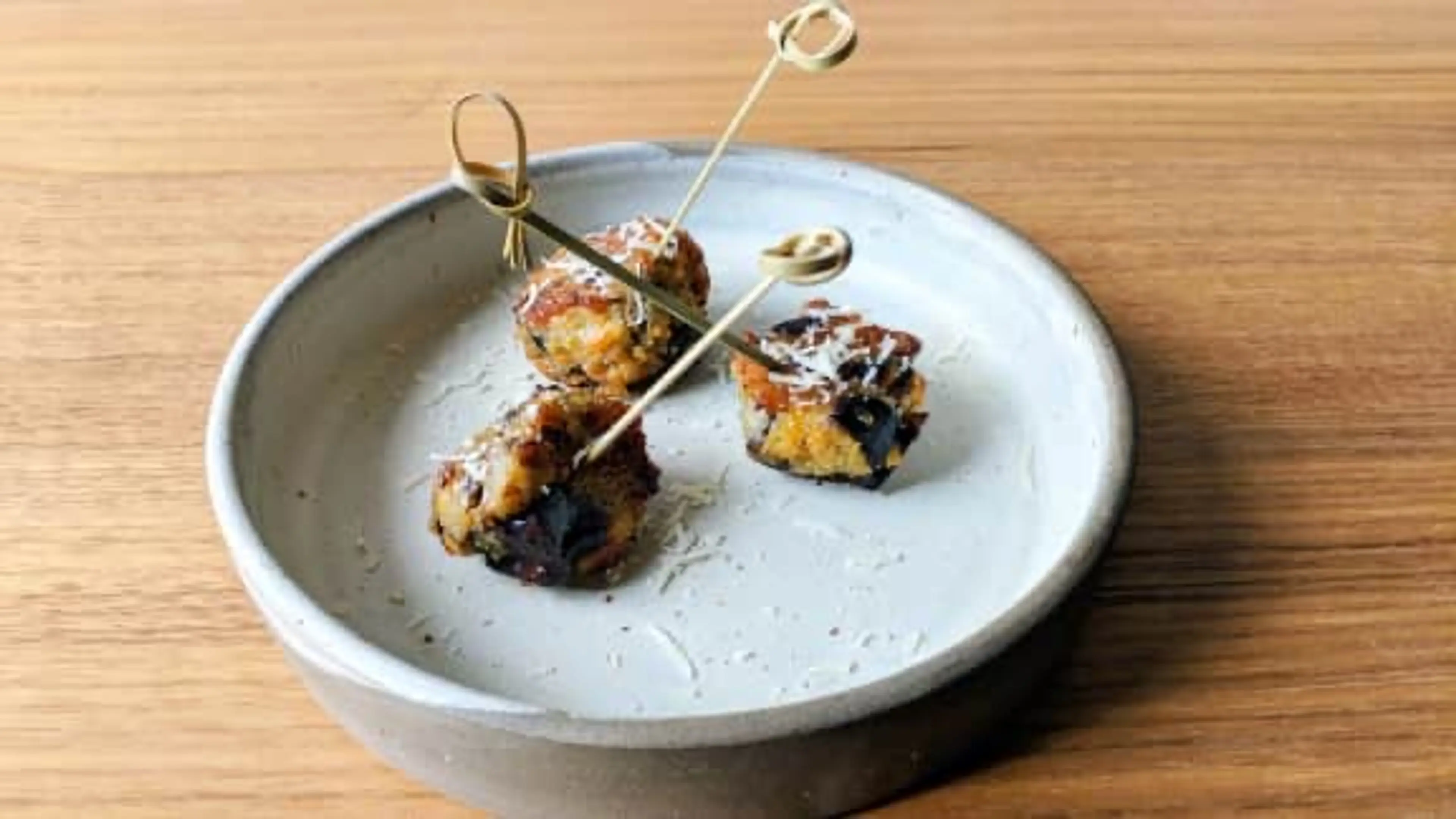 Boulettes d'aubergines (Polpette di Melanzane)