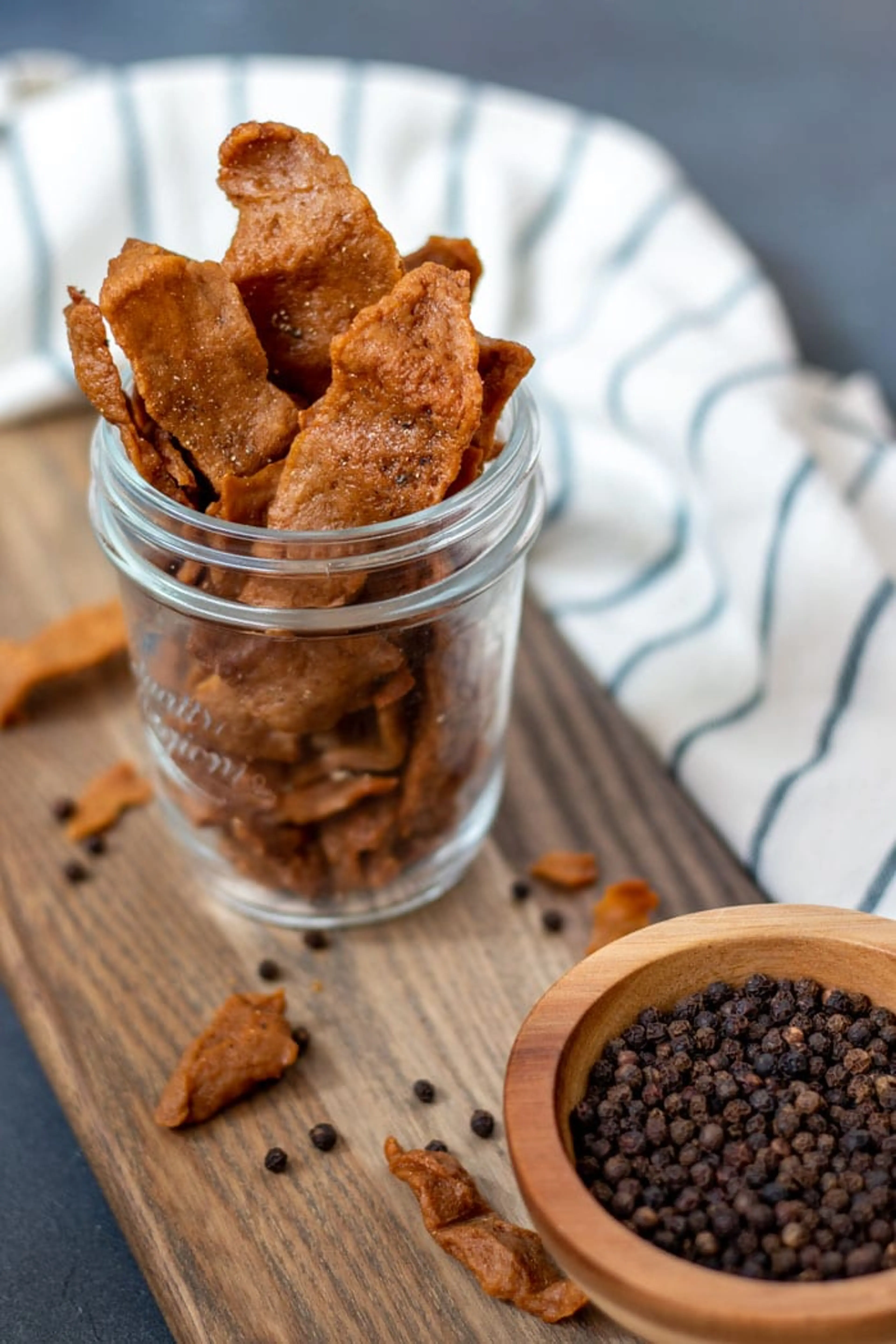 Teriyaki Seitan Jerky
