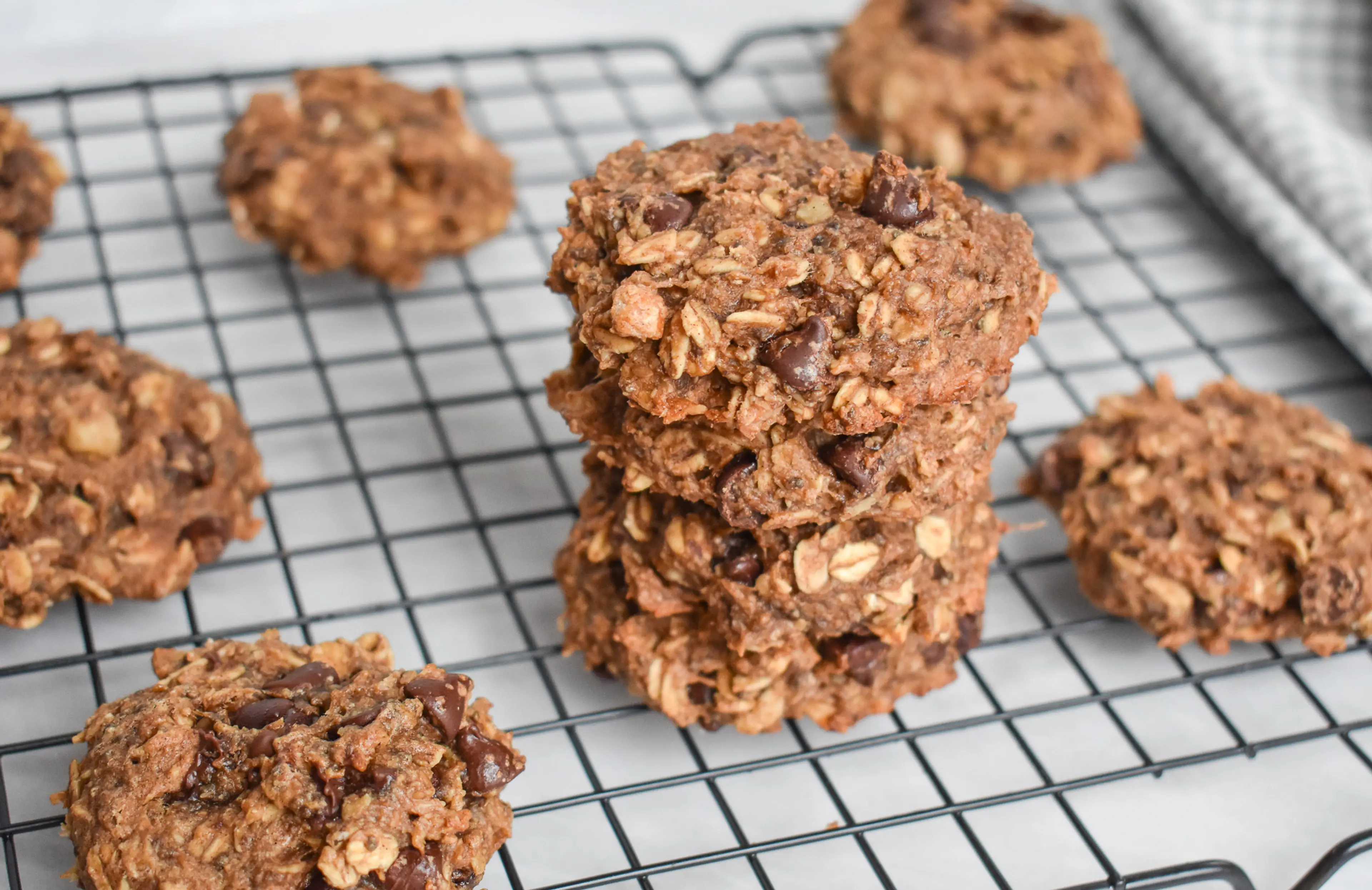 Banana Bread Breakfast Cookies