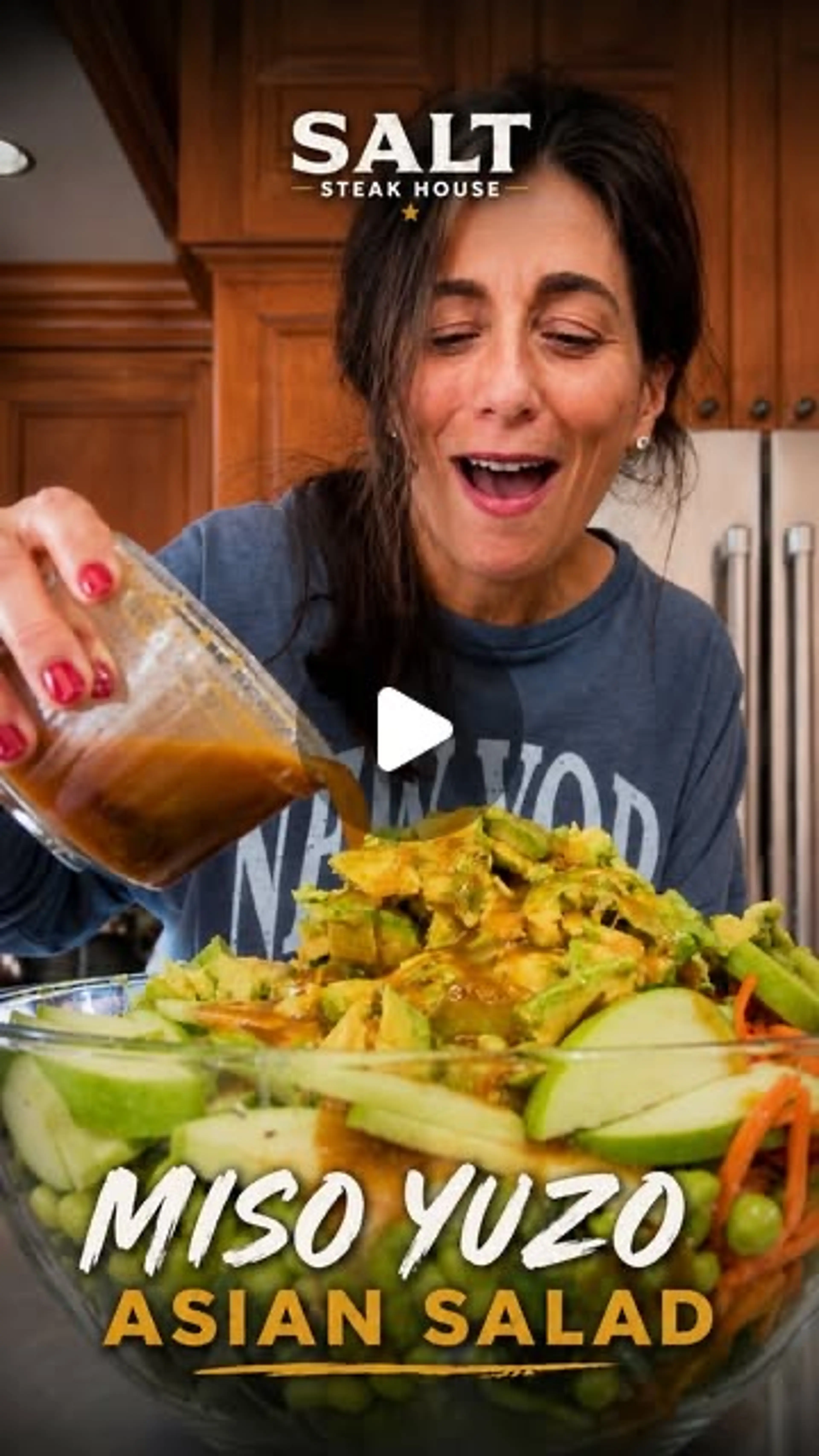 Dupe Salt Steakhouse Miso Salad & Dressing