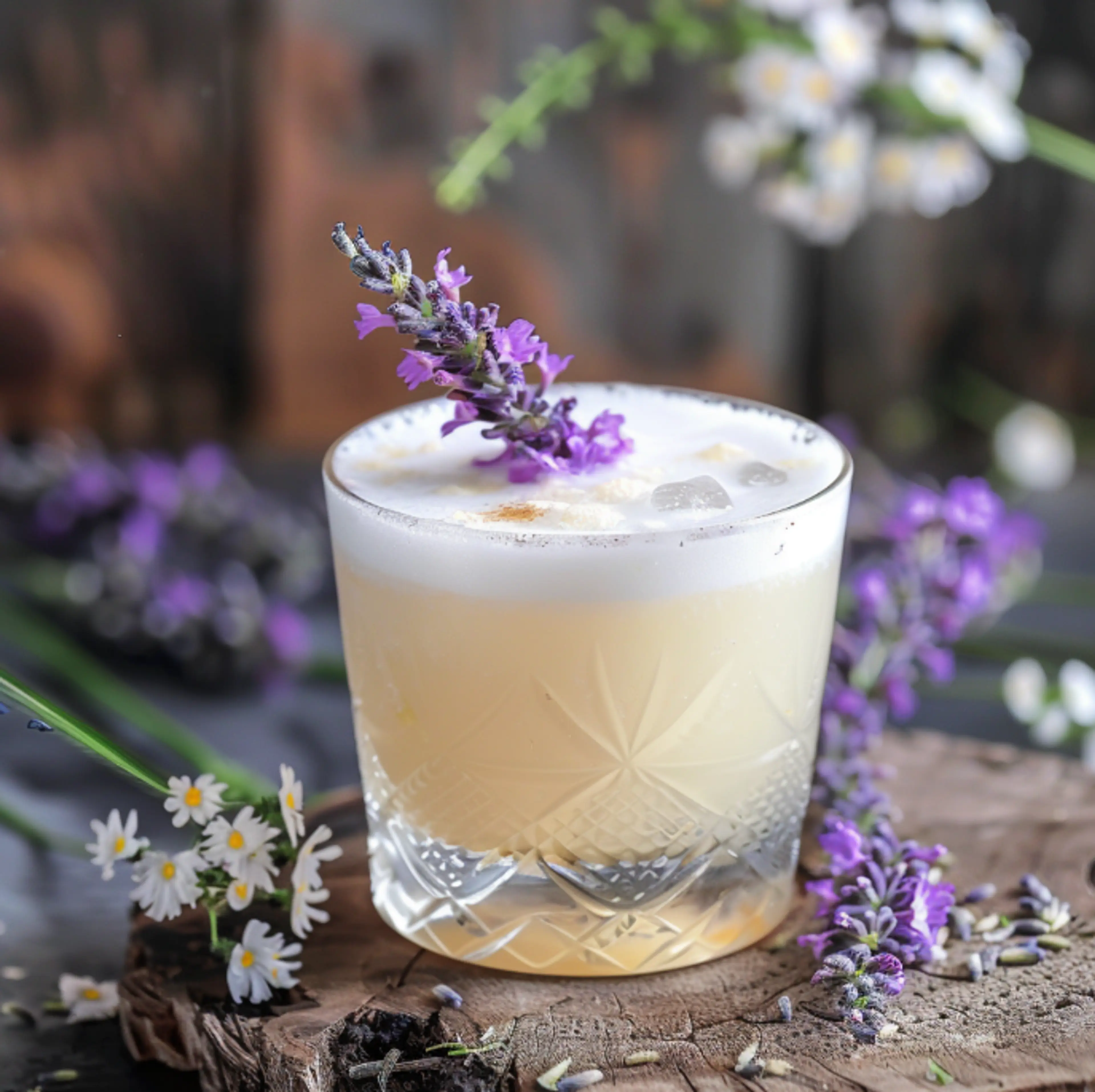 Lavender Gin Sour