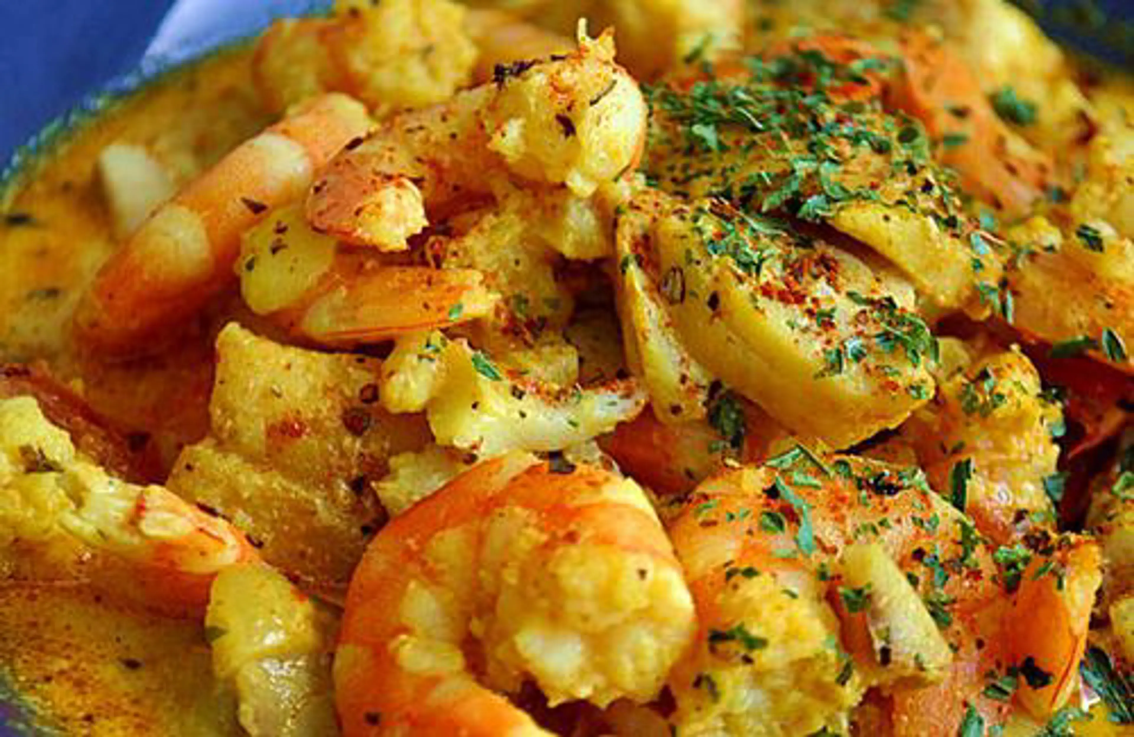 Crevettes Au Curry