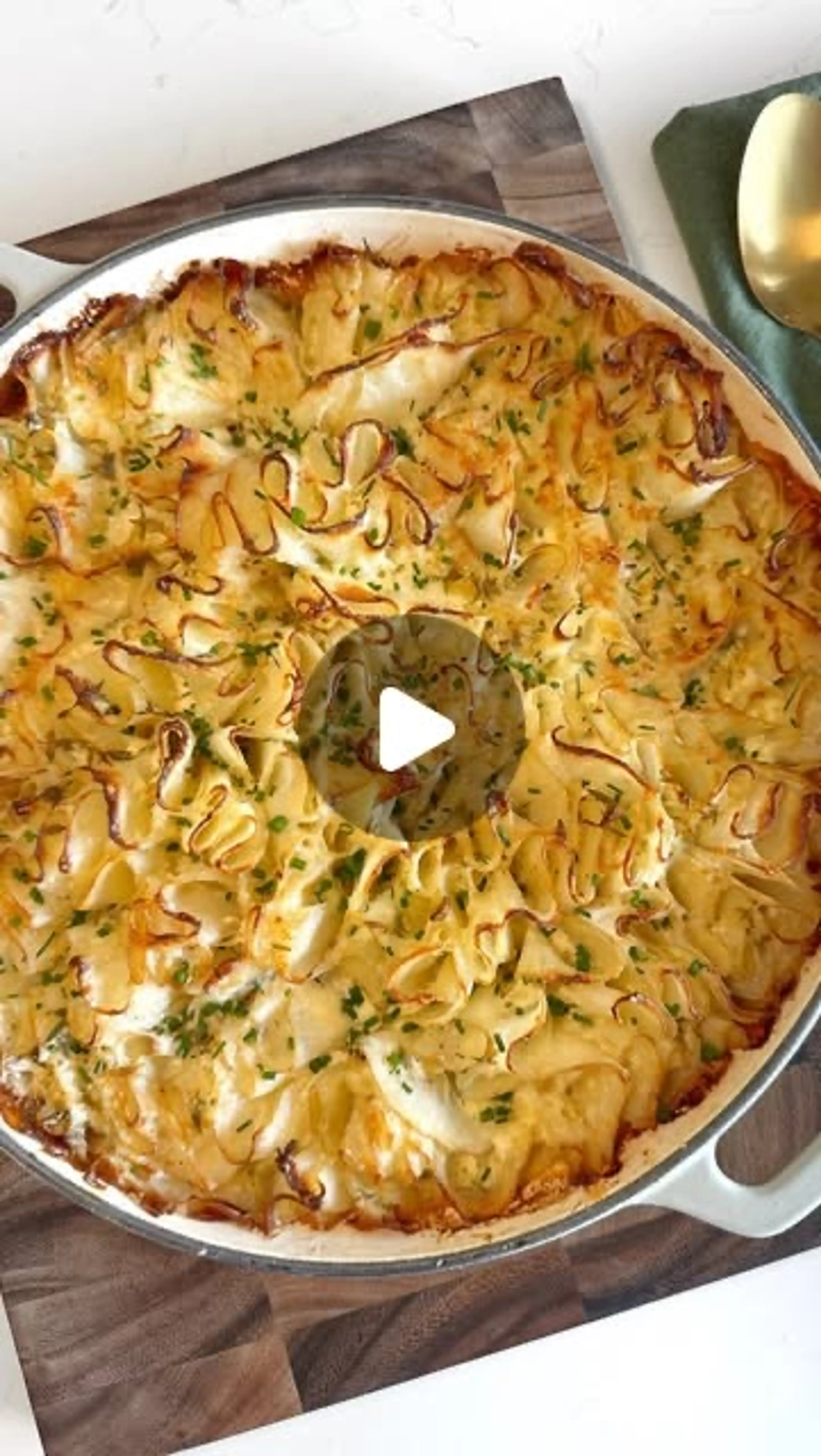 Day 9: Rippled Potato Gratin