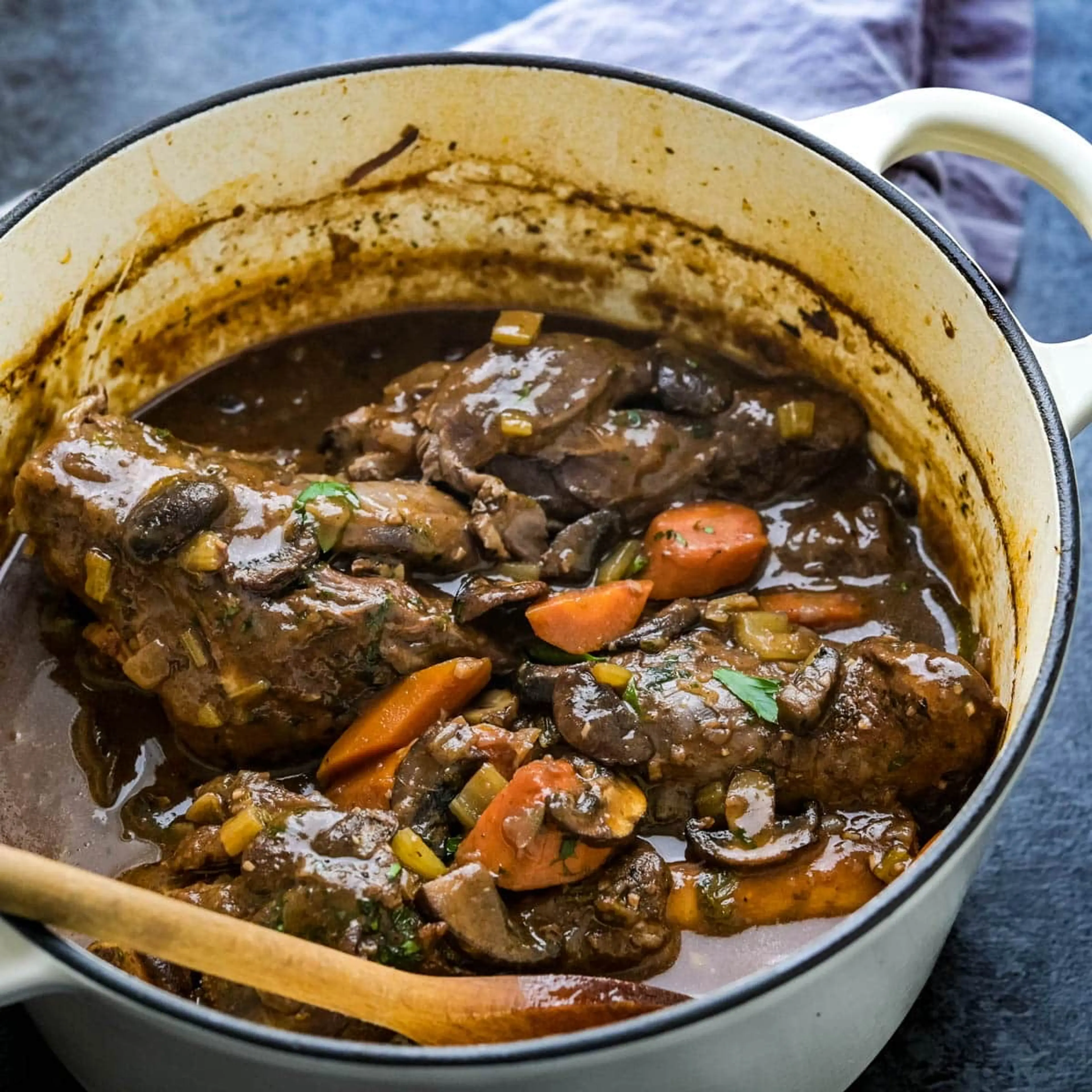 Braised Lamb Shanks