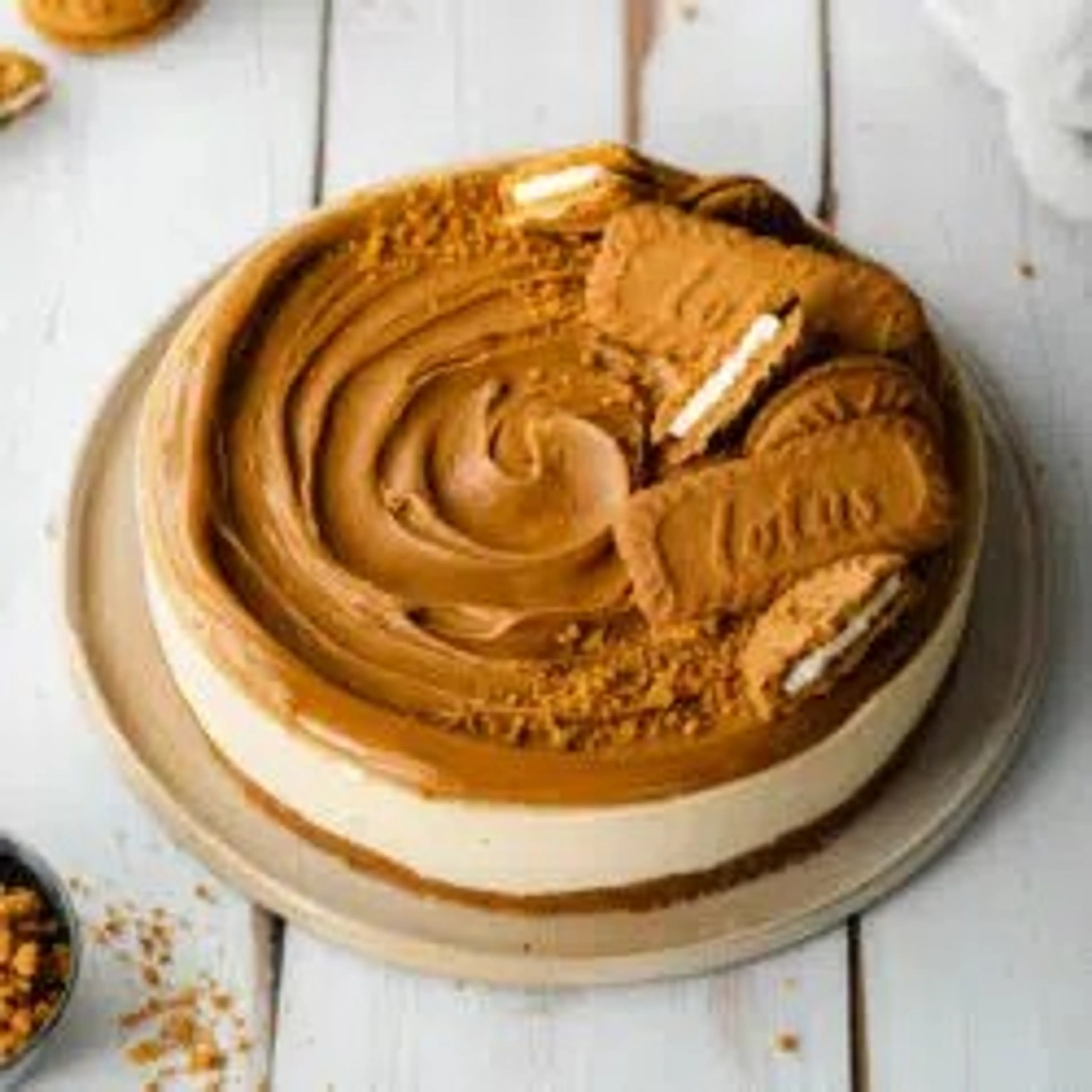 Vegan Biscoff Cheesecake (No-Bake)