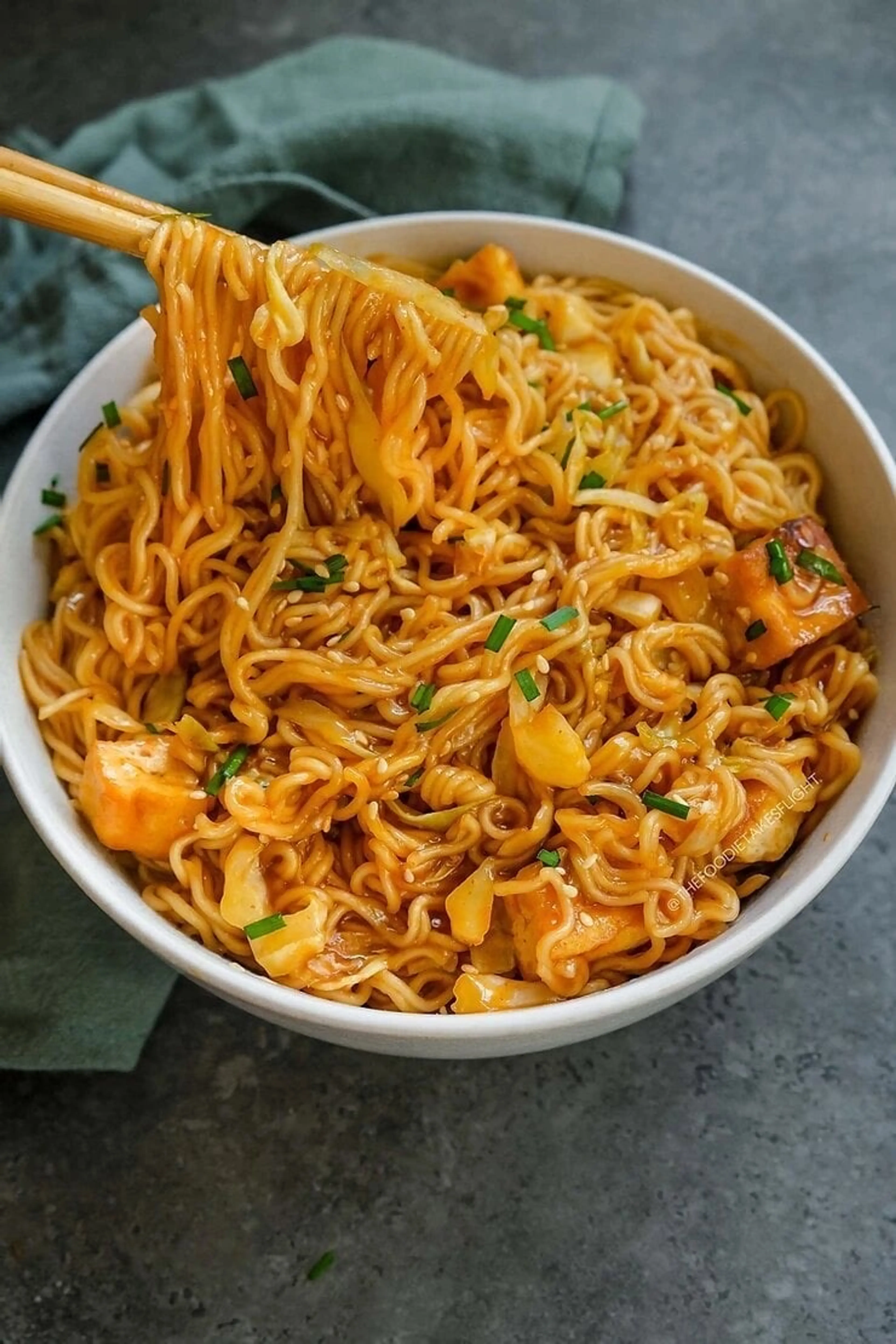 Easy Sweet, Spicy, and Saucy Noodles