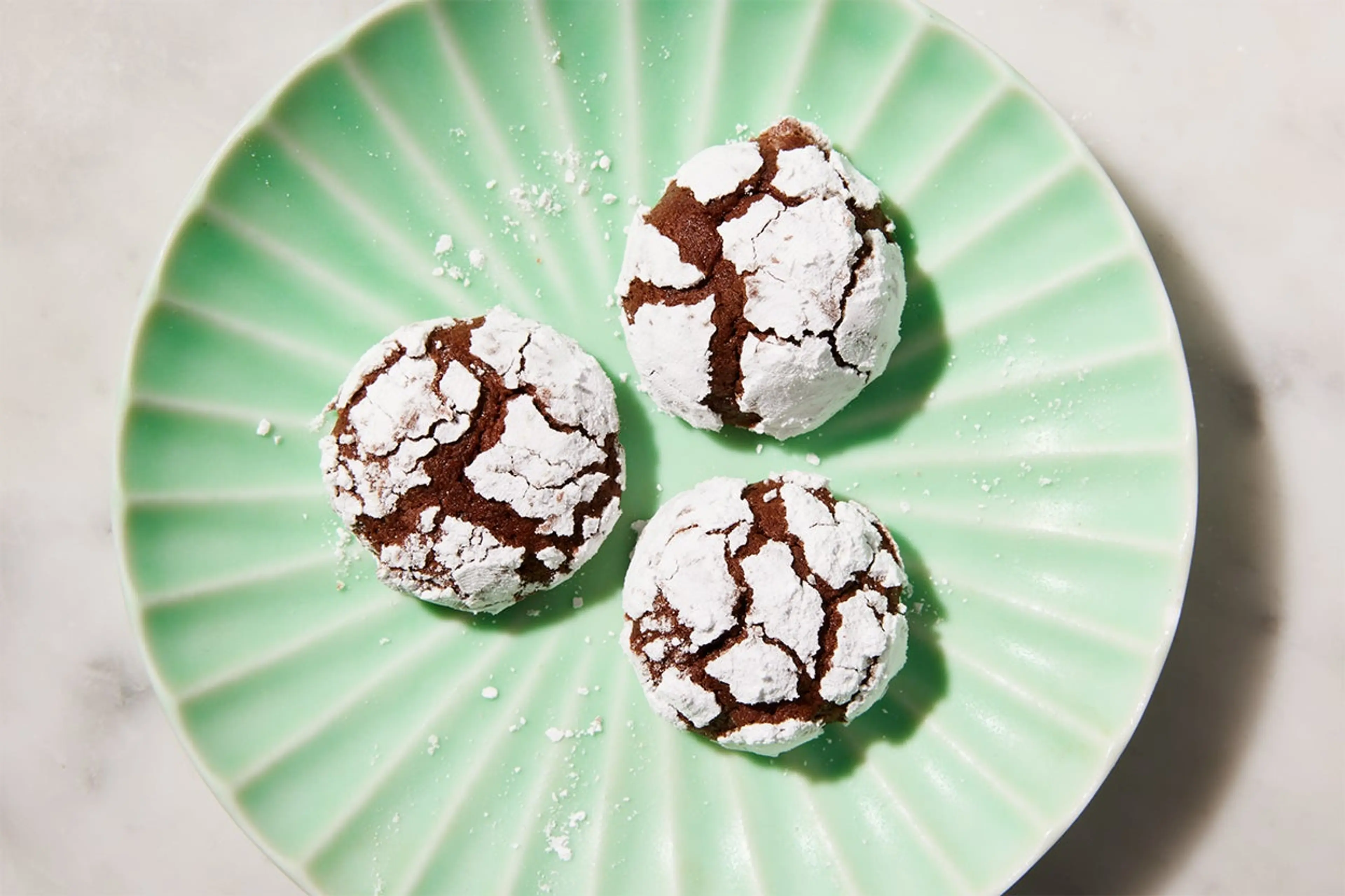 Chocolate Crinkle Cookies