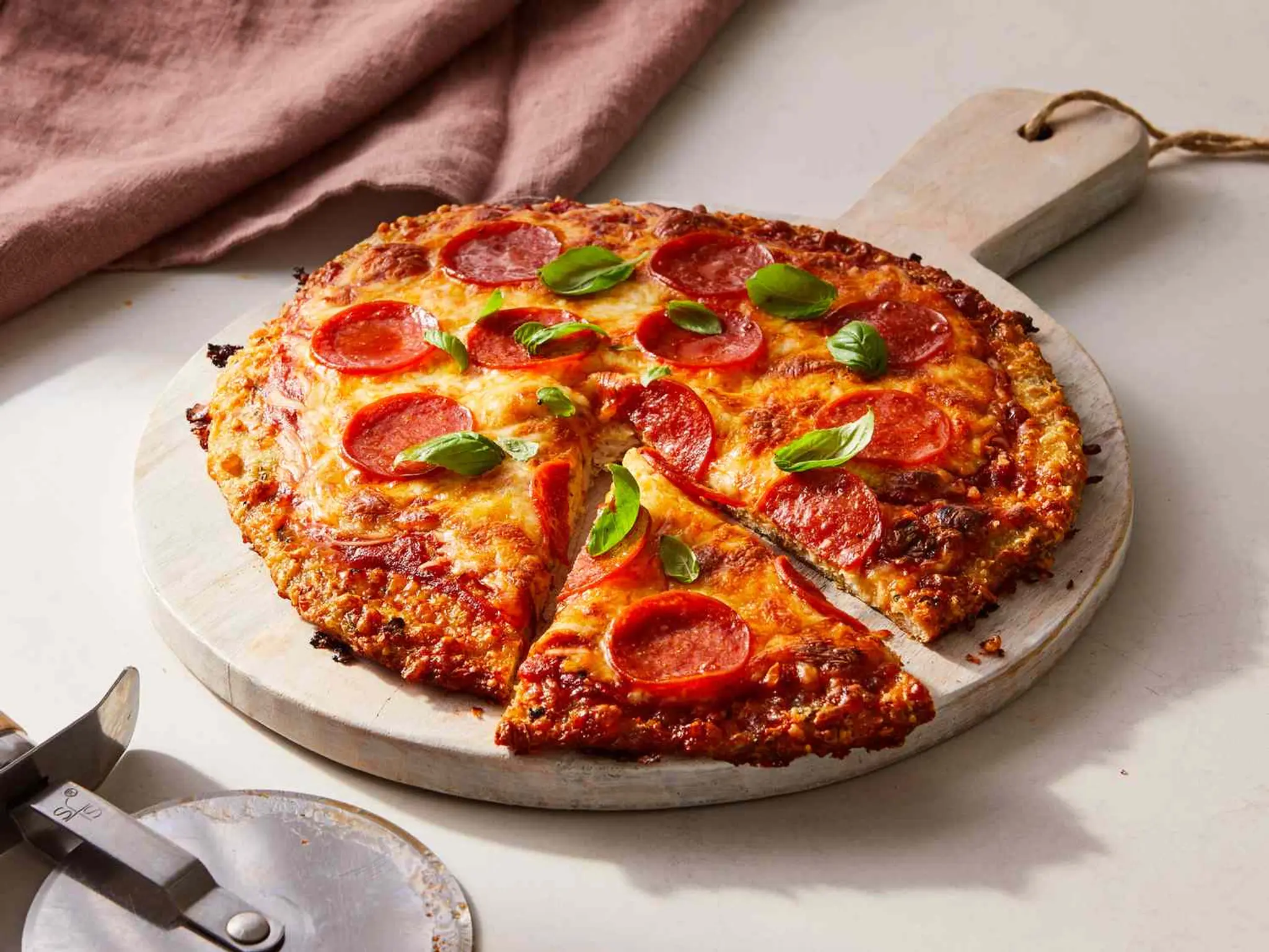 Keto Chicken Crust Pizza