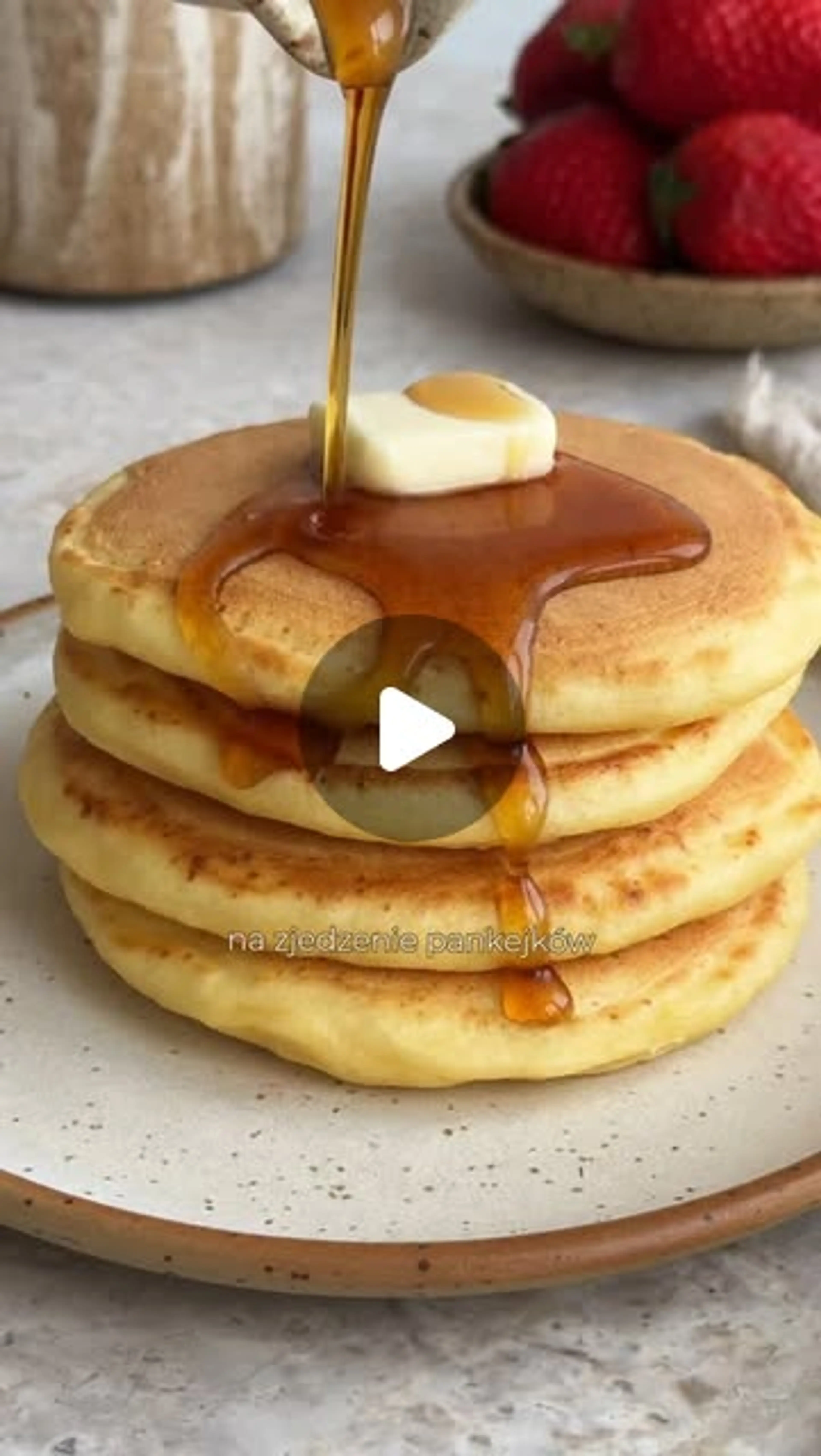 Pancakes na kefirze
