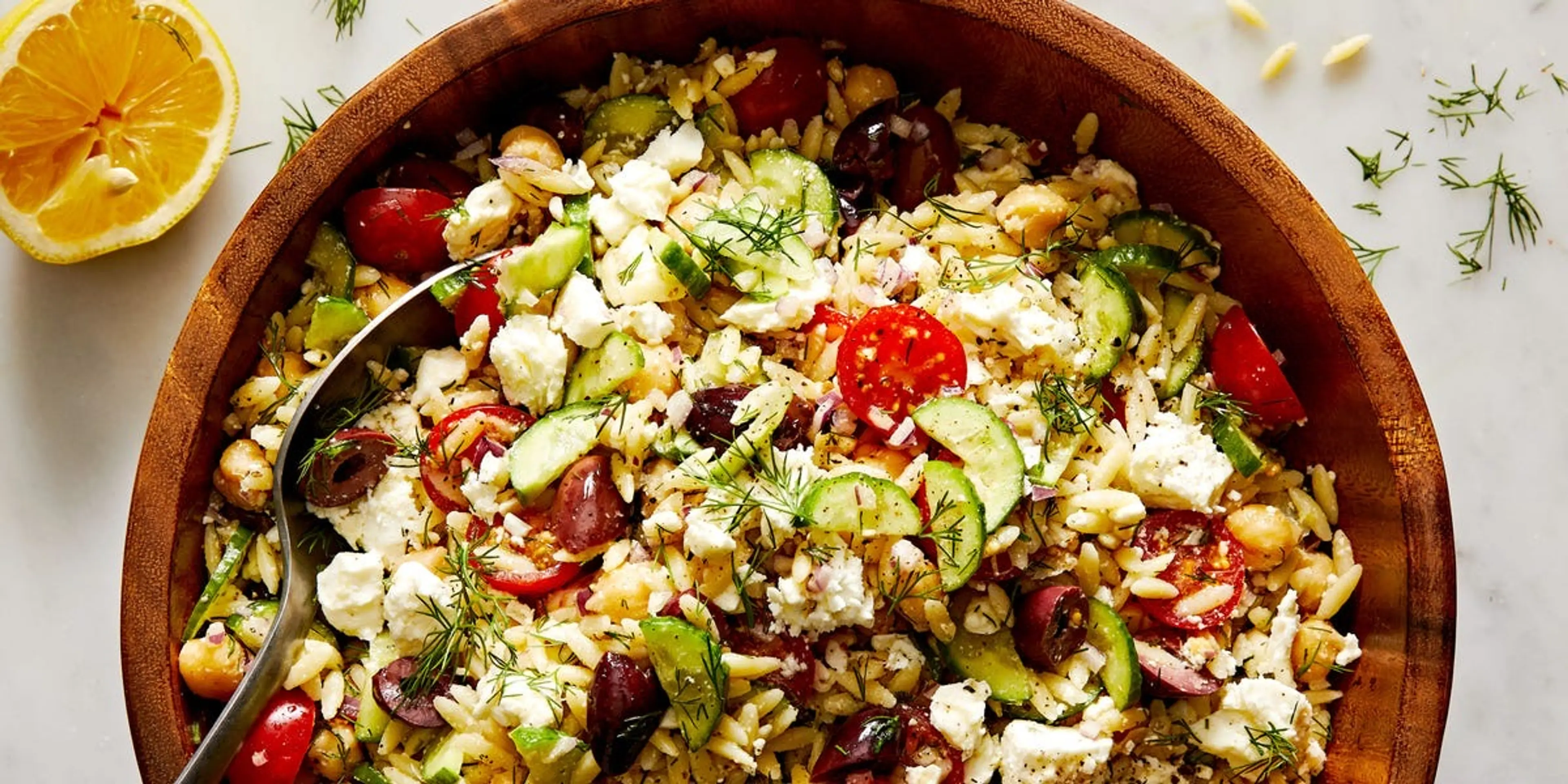 Greek Orzo Salad