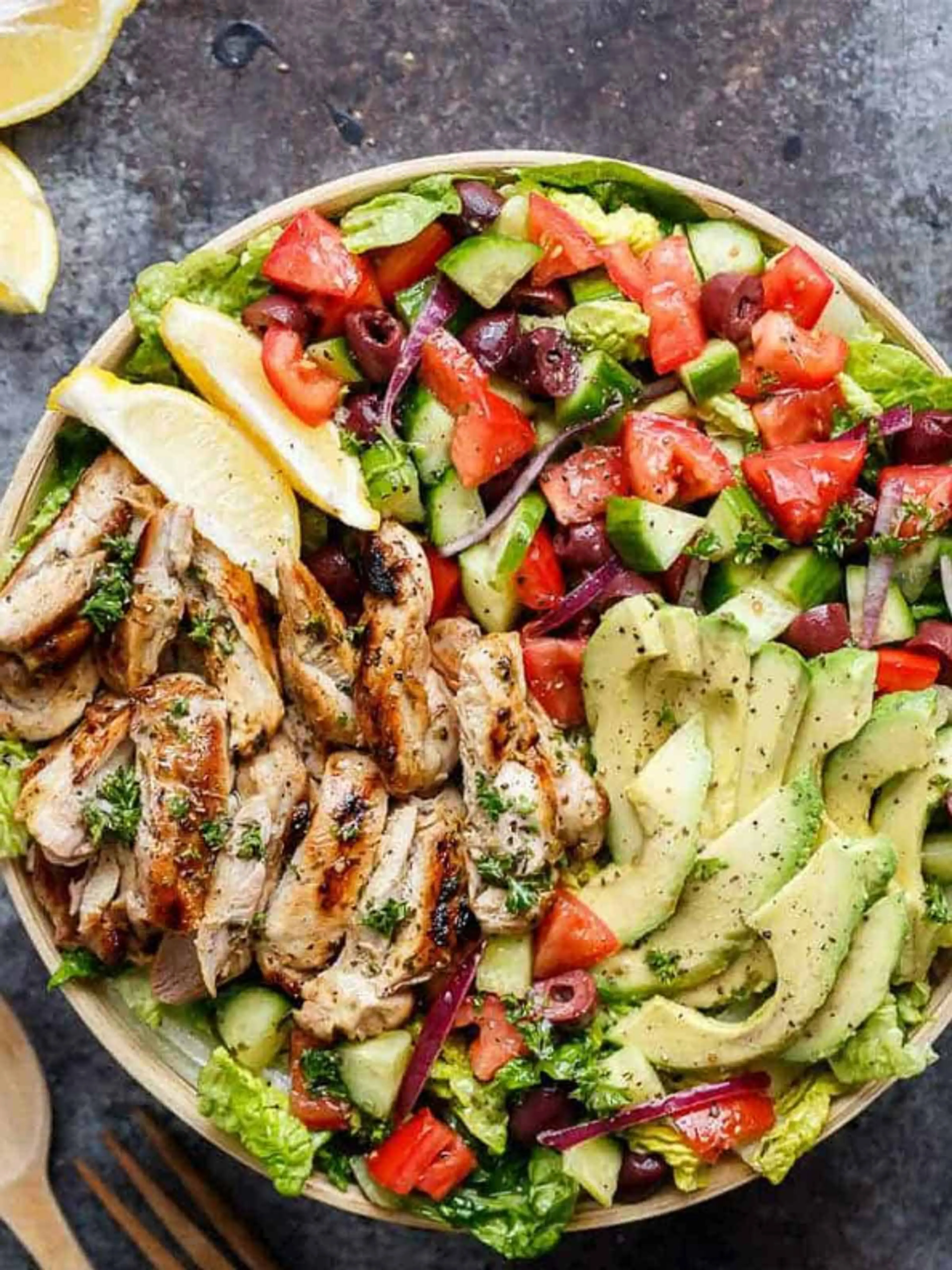 Mediterranean Chicken Salad