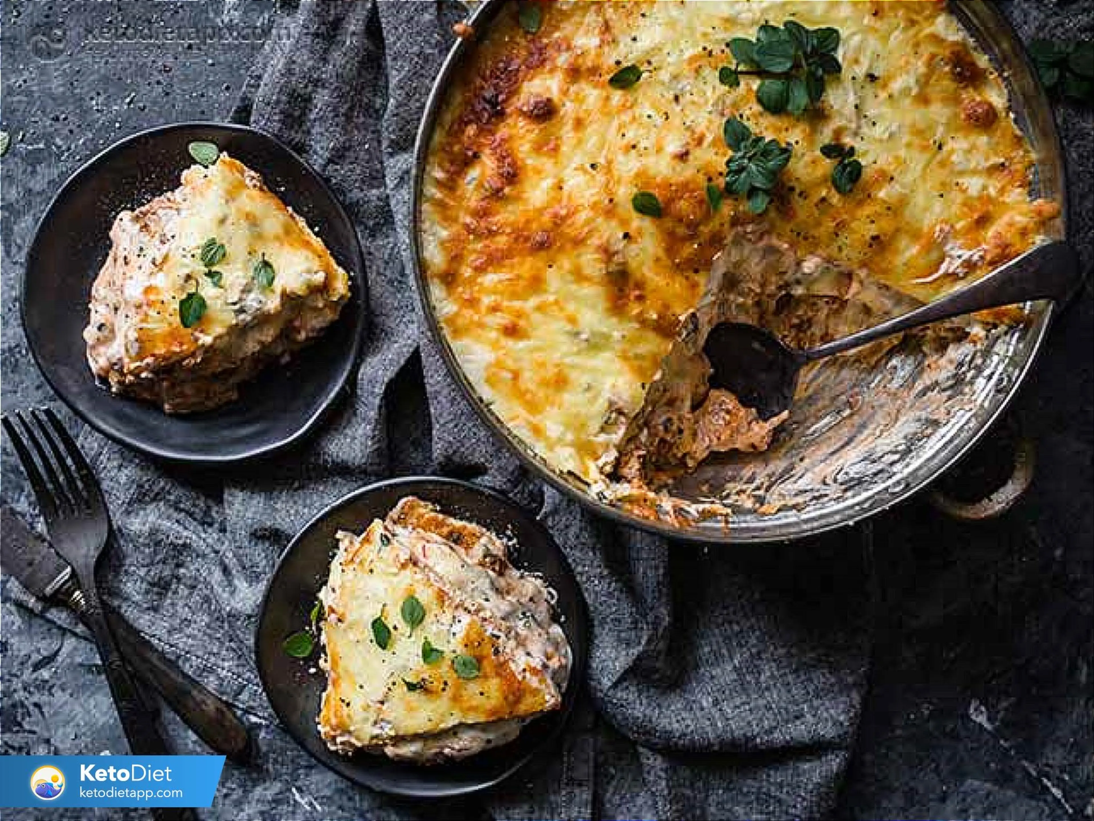 Crepe Lasagne - Cheesy