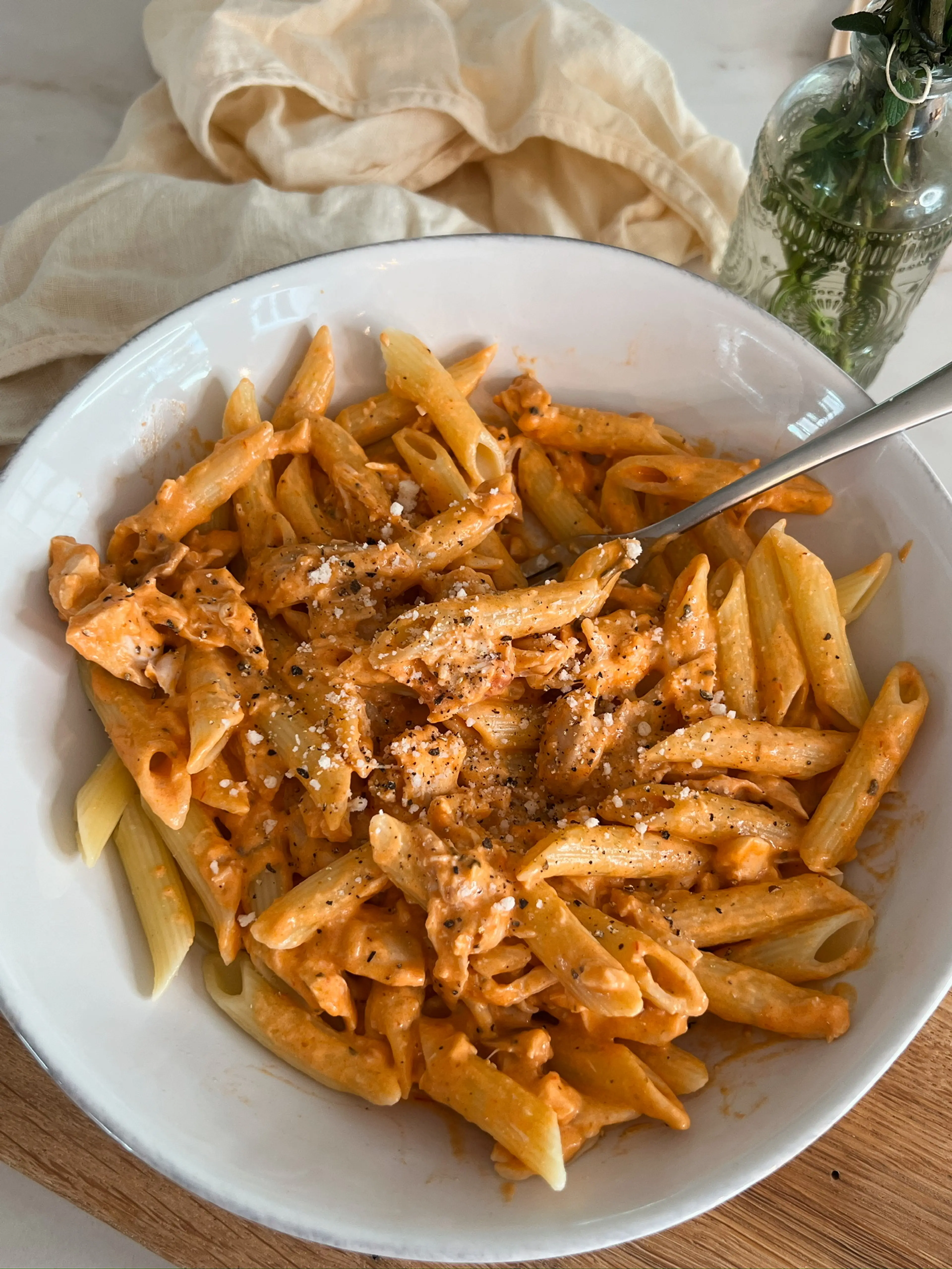 Mom’s Pink Pasta