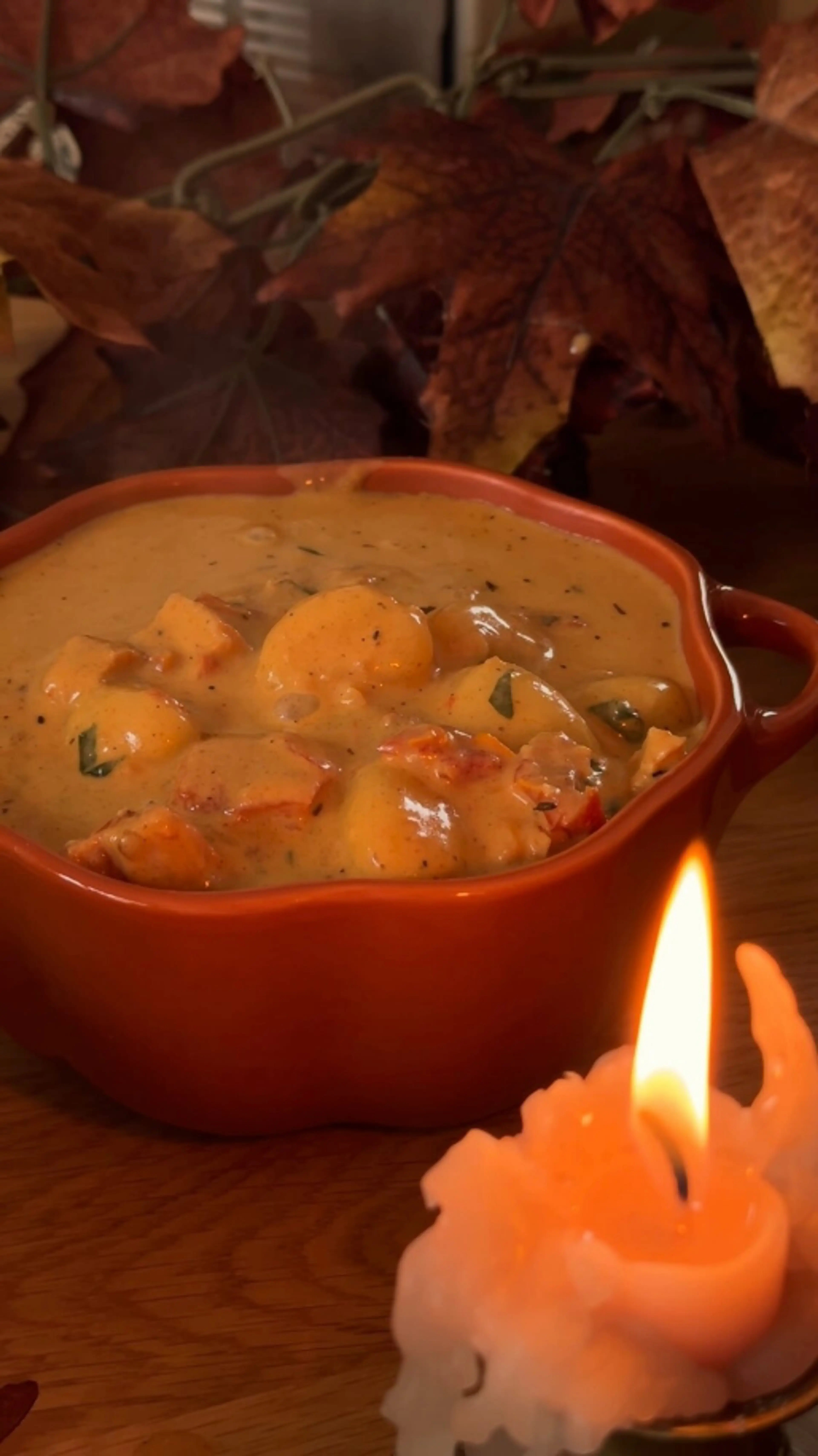 Creamy Tuscan Chicken Gnocchi Soup