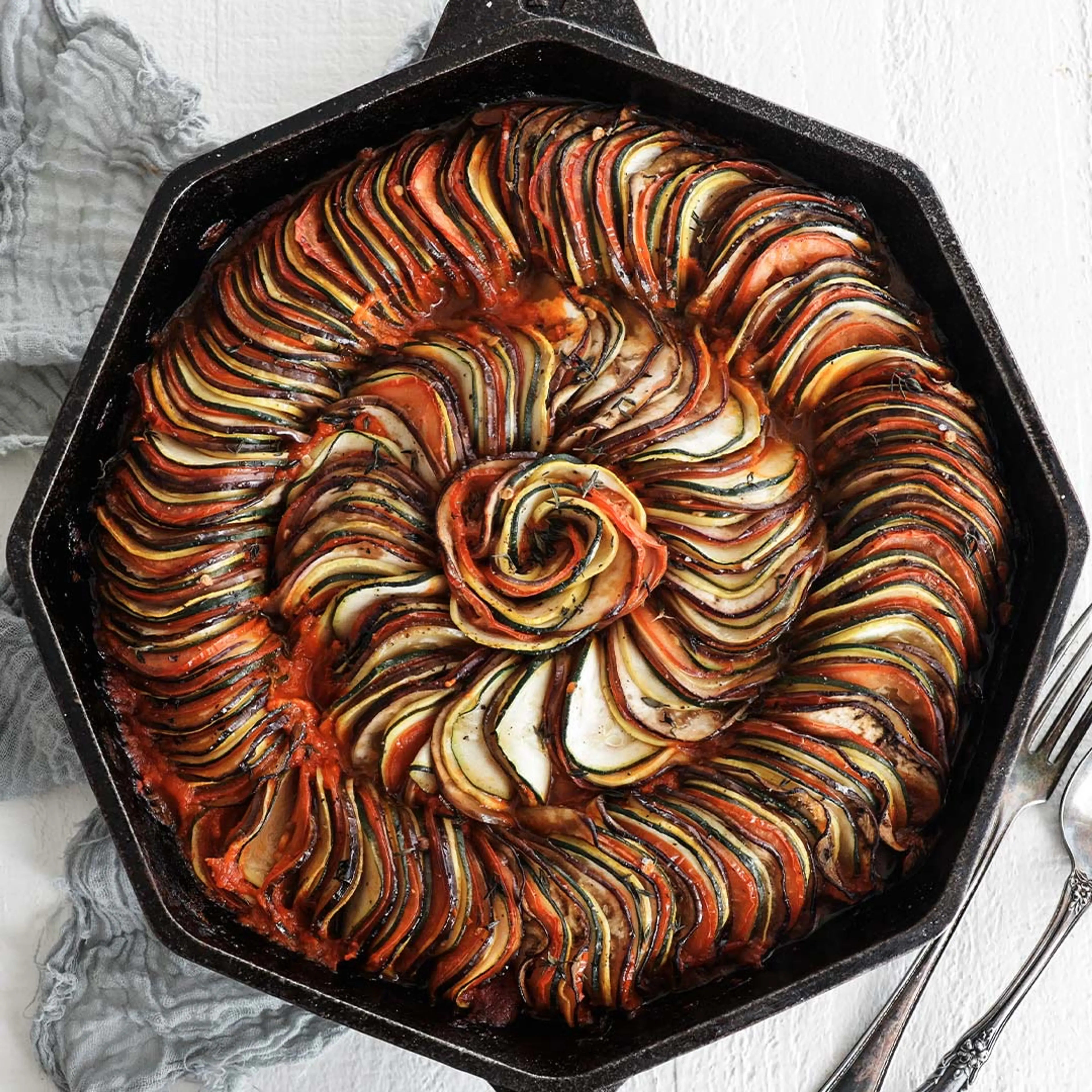 Confit Byaldi Recipe (Ratatouille)