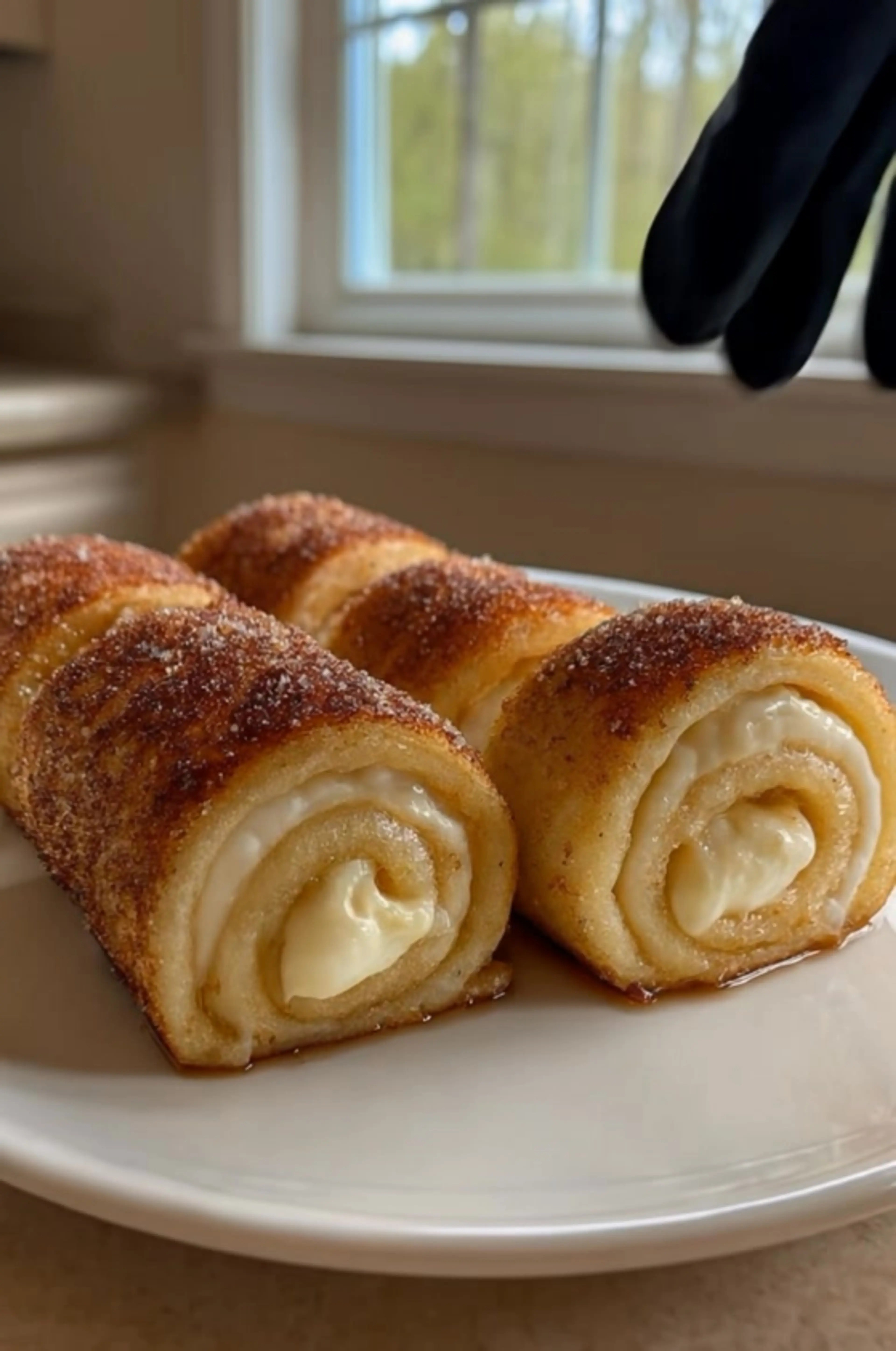 Cinnamon Sugar Cream Cheese Rolls