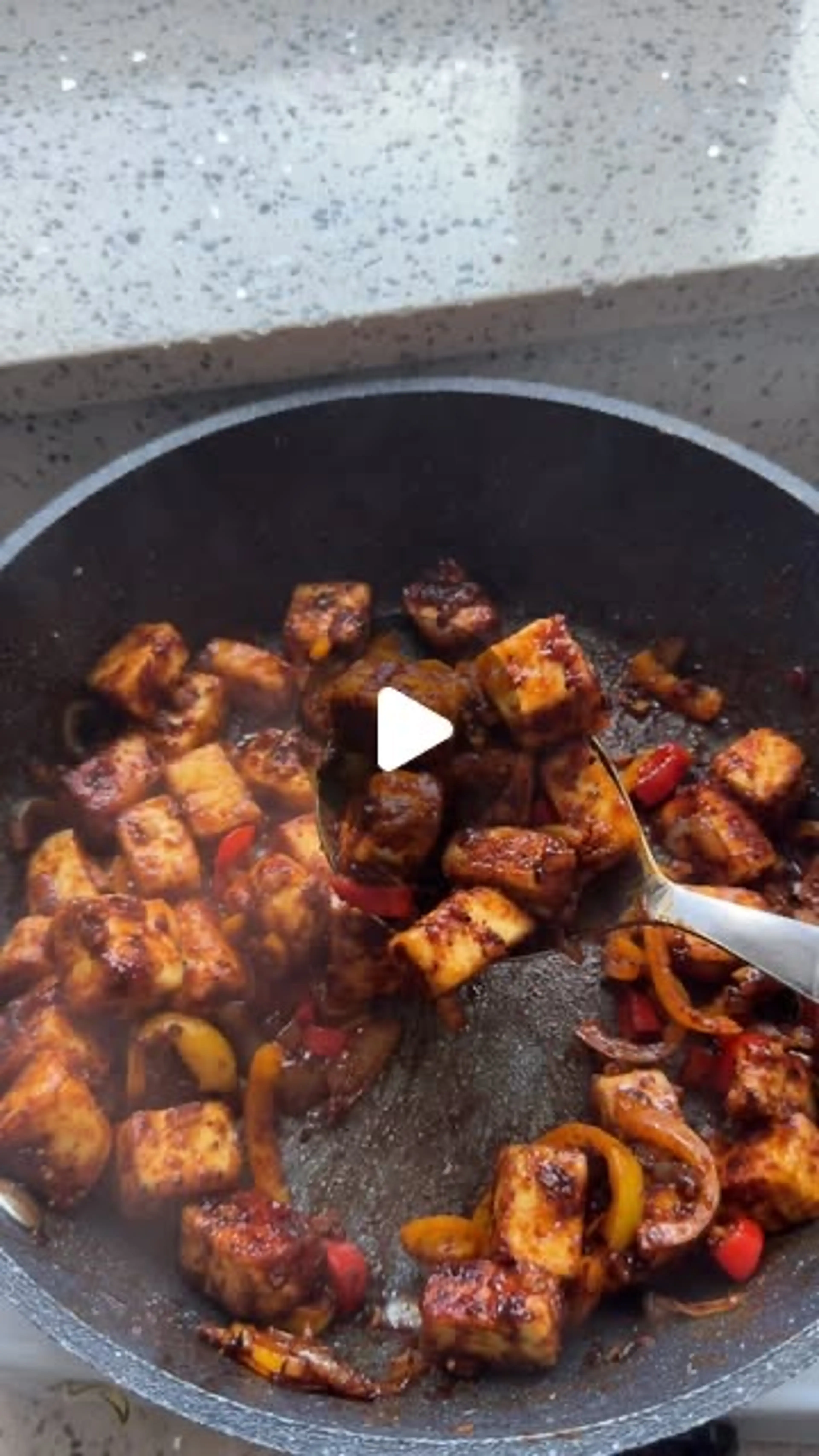 Protein Chilli Paneer