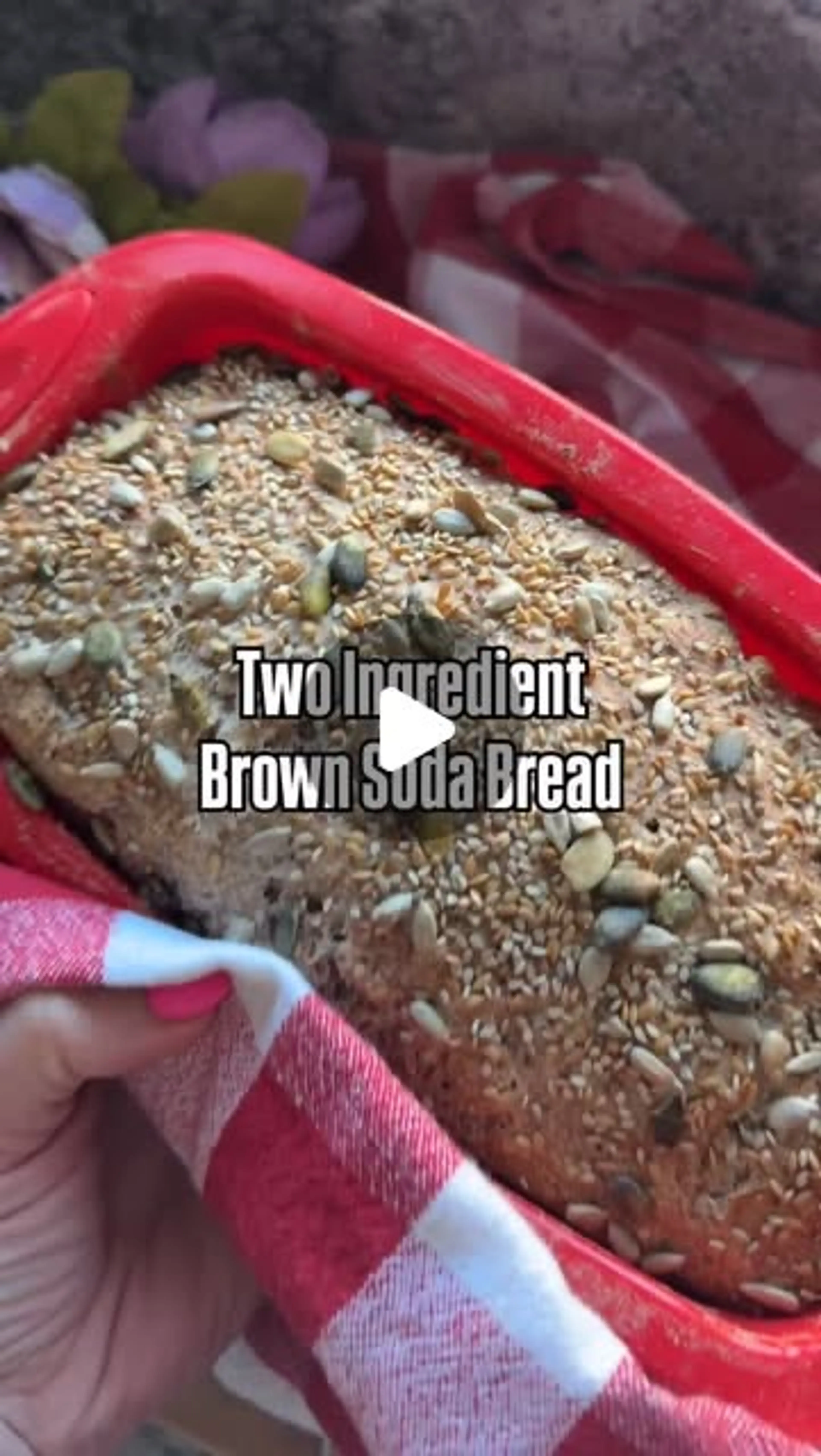 Two Ingredient Brown Soda Bread
