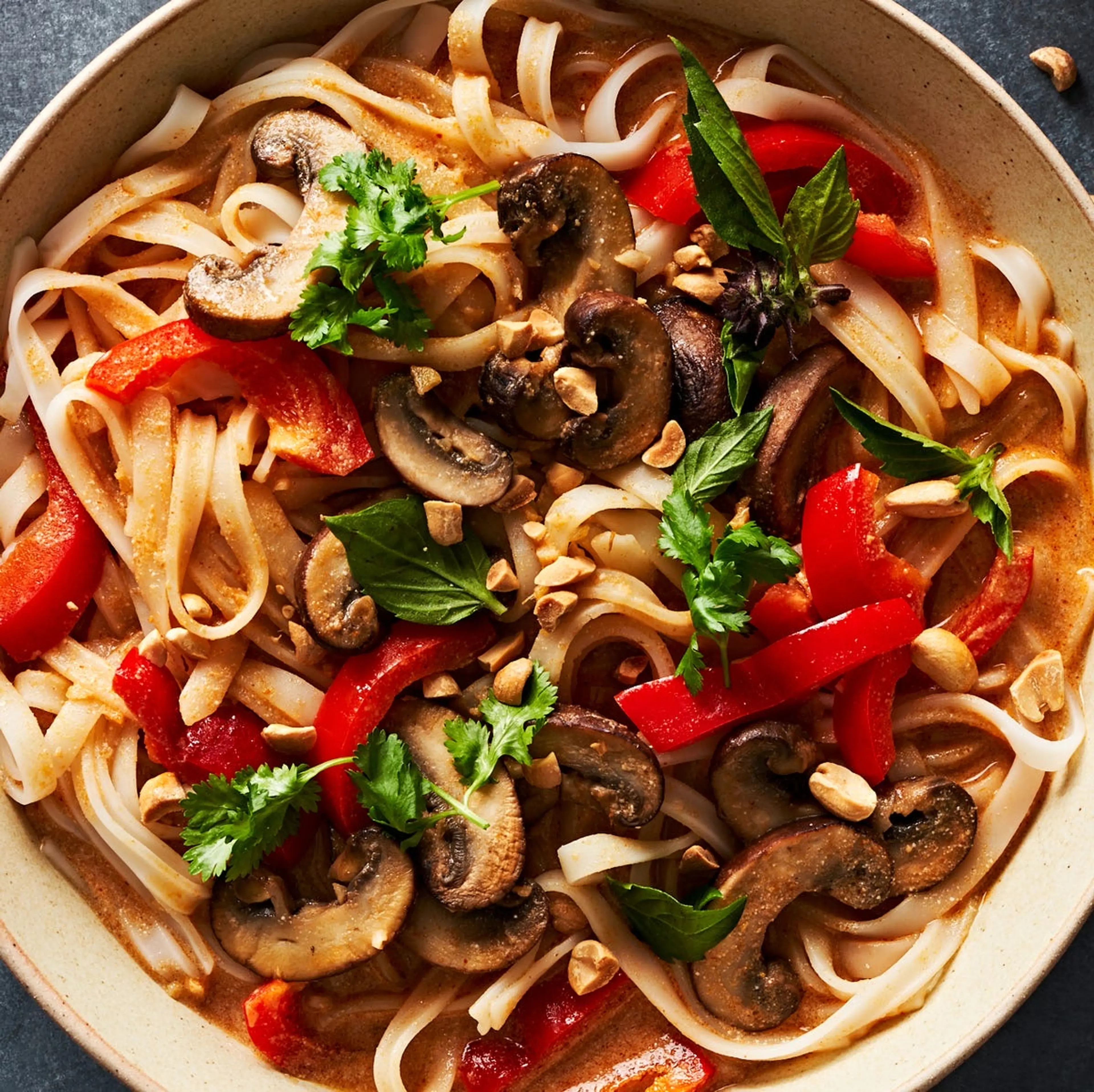 Thai Peanut Noodle Soup