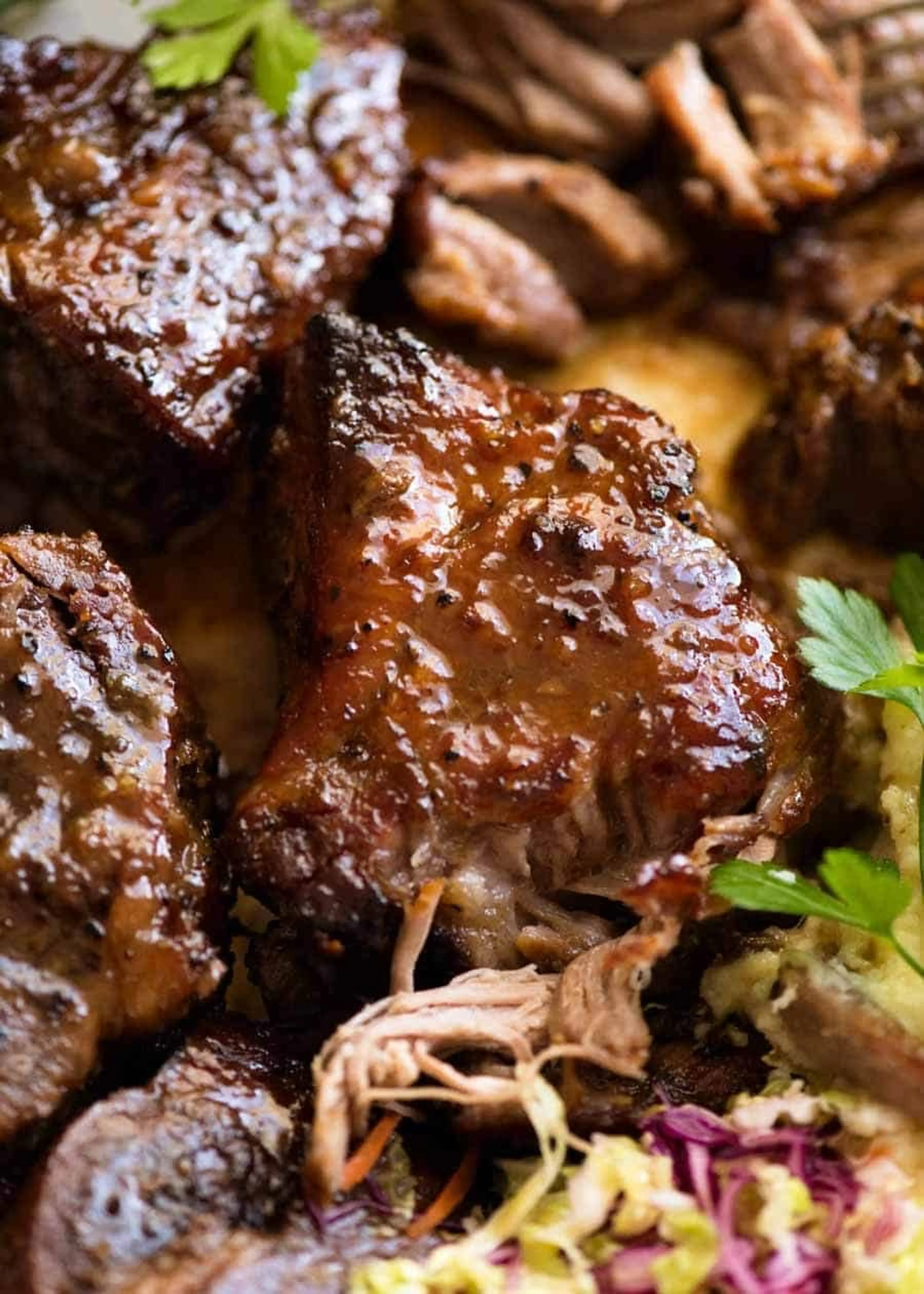 Brown Sugar Garlic Butter Pork Roast