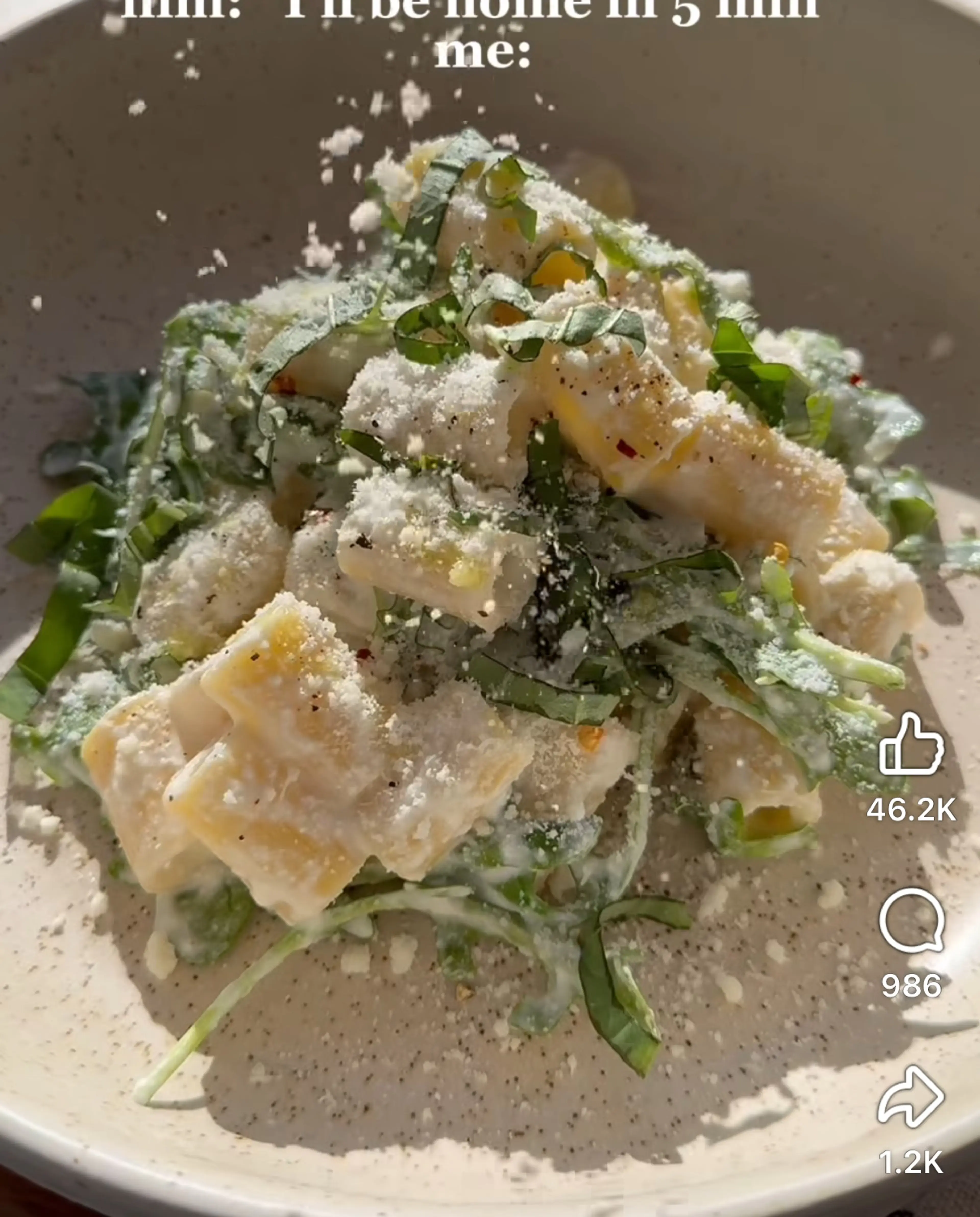 Lemon Ricotta Pasta