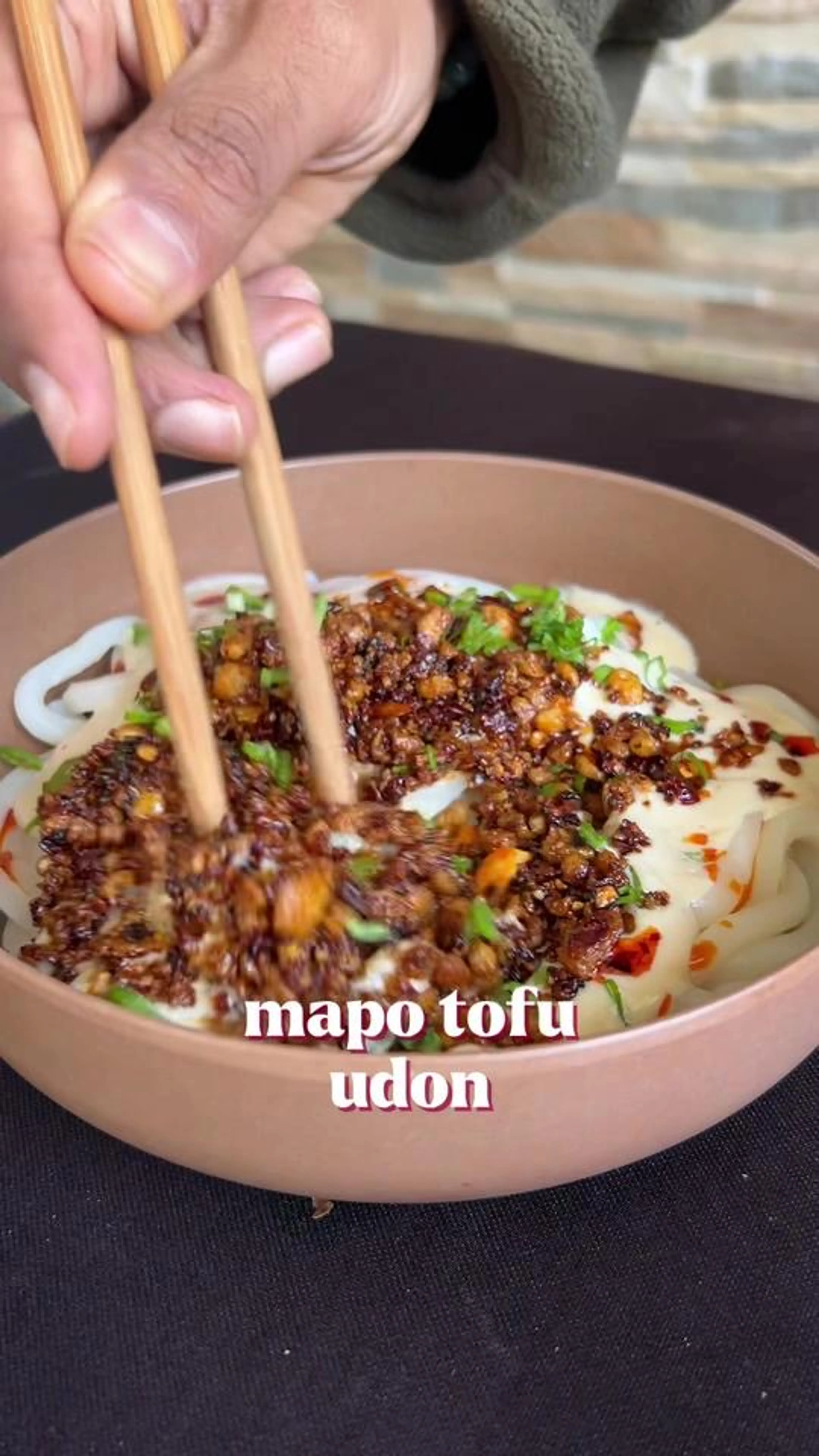 Mapo Tofu Udon X