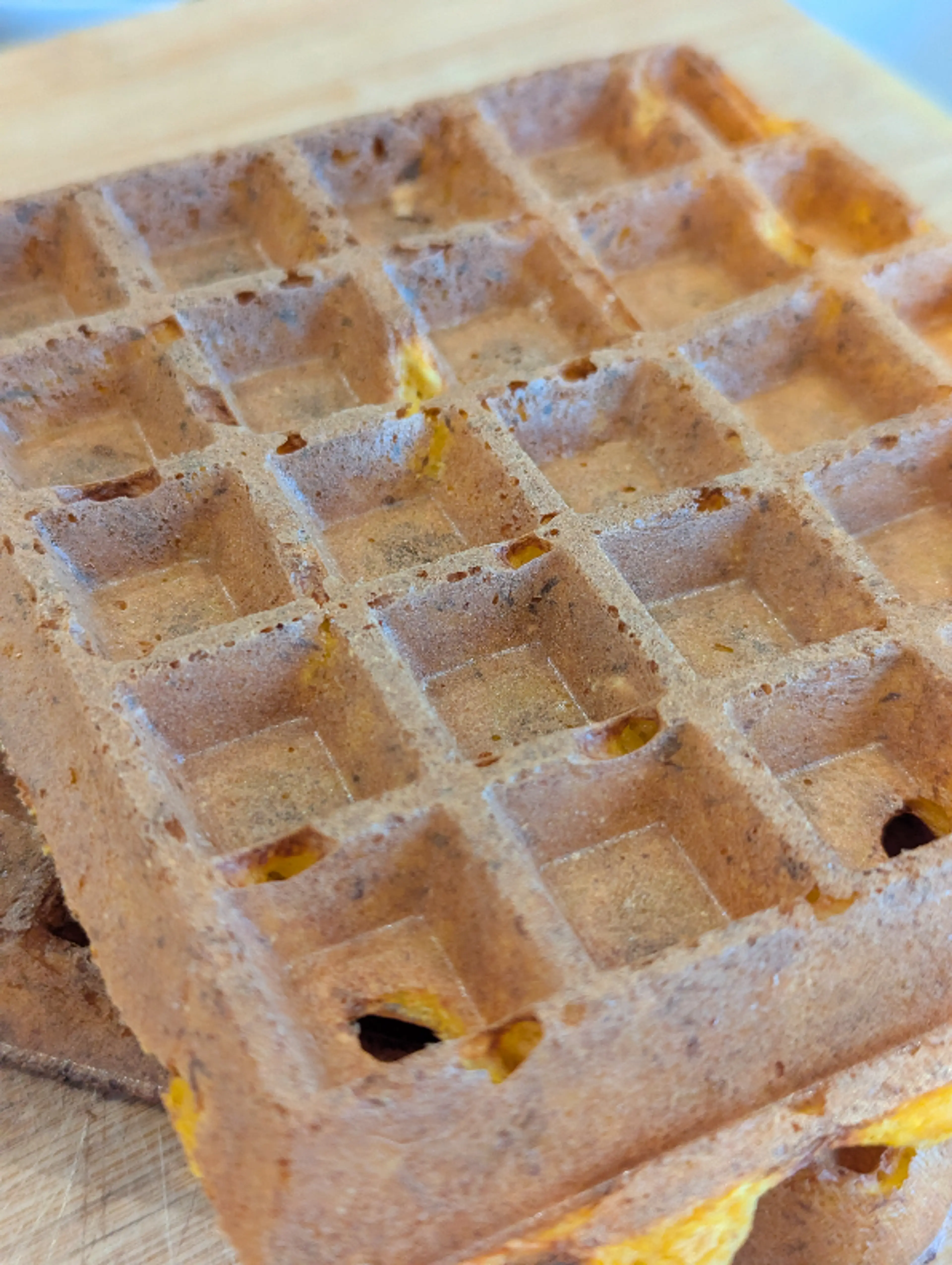 🧇🎃 Gaufres de butternut