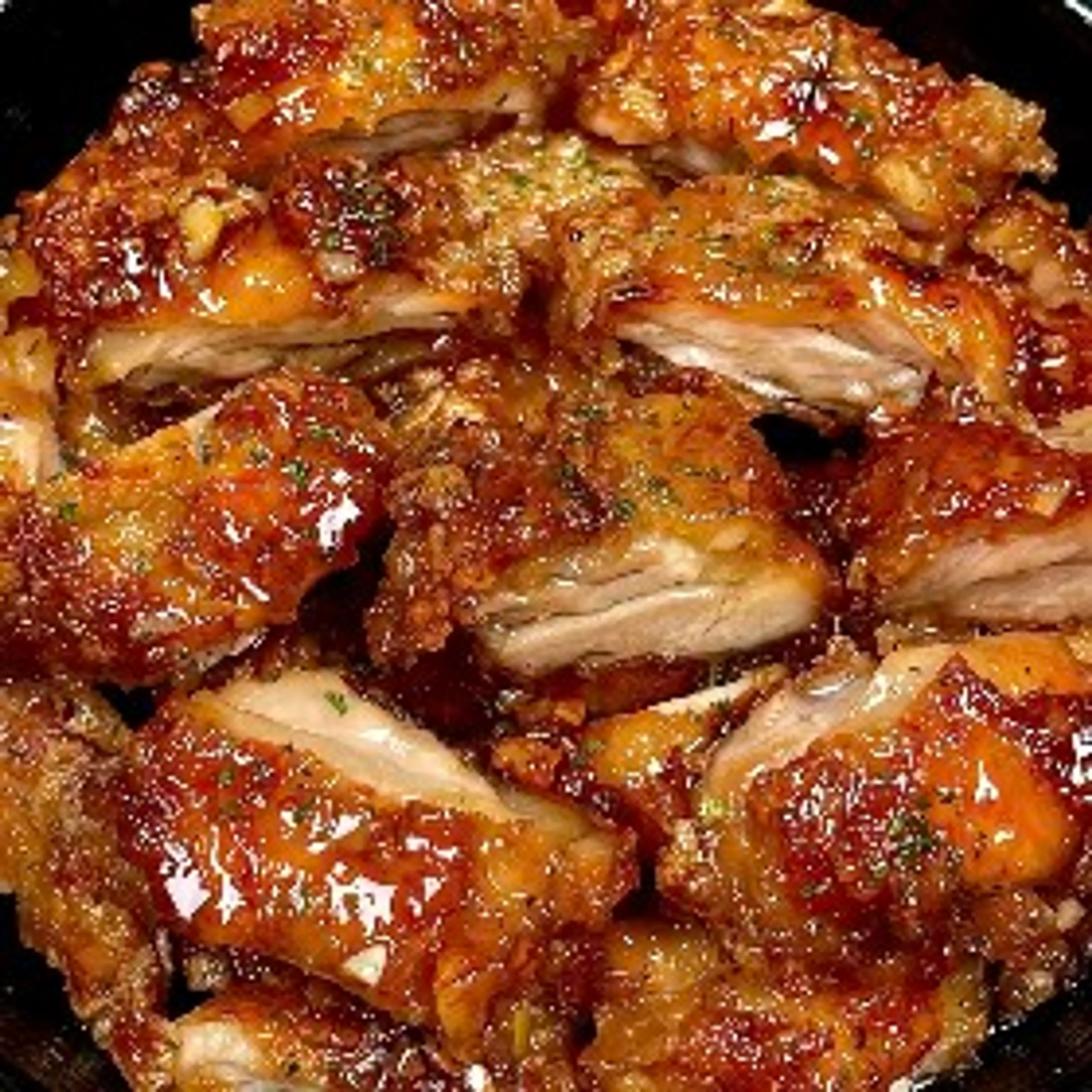 Honey Butter Crispy Chicken Cutlet