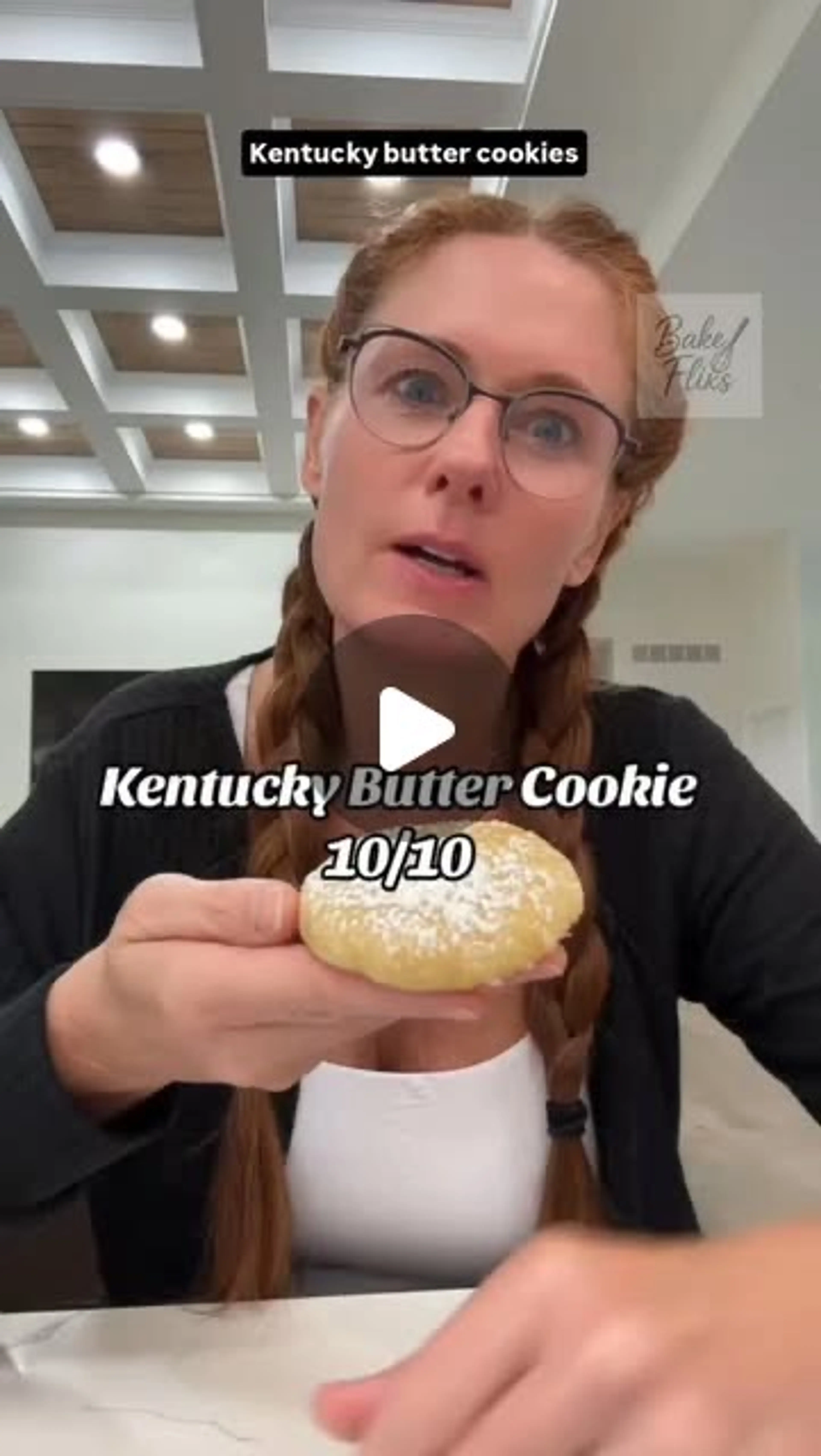 Baked Kentucky Butter Cookies