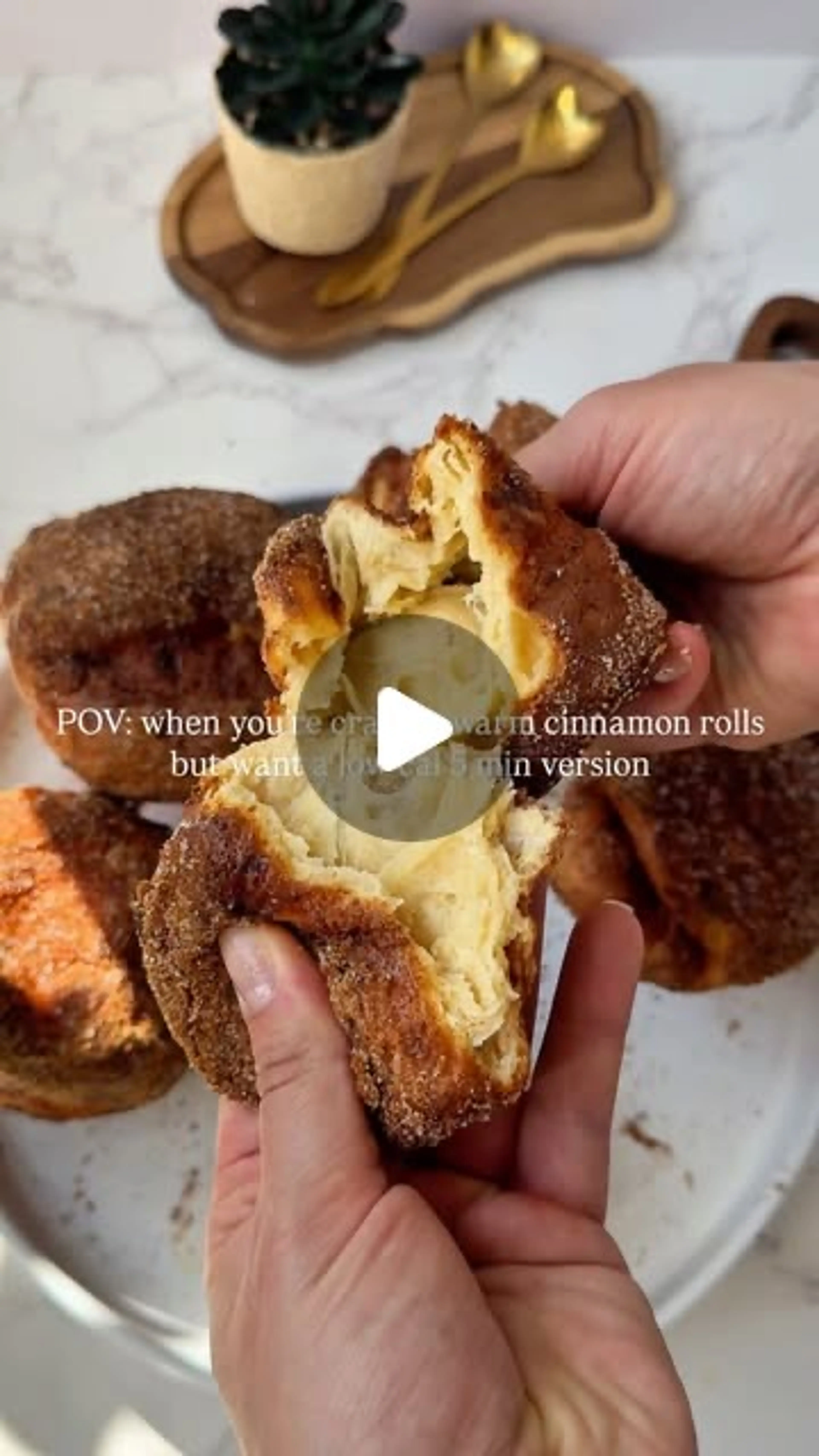 Cinnamon Roll Popovers