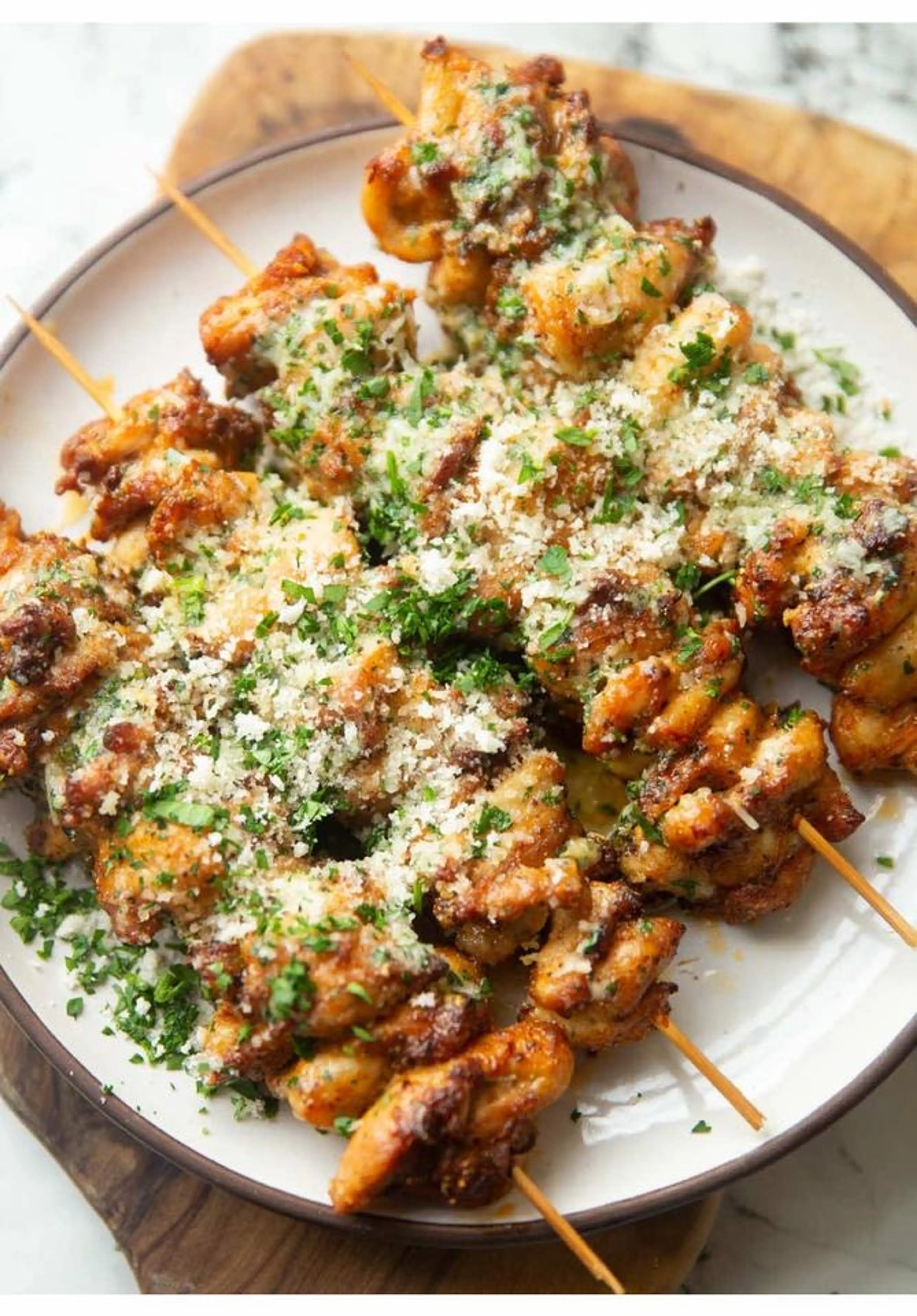 Have You Tried My Garlic Parmesan Chicken Skewers Yet? If No