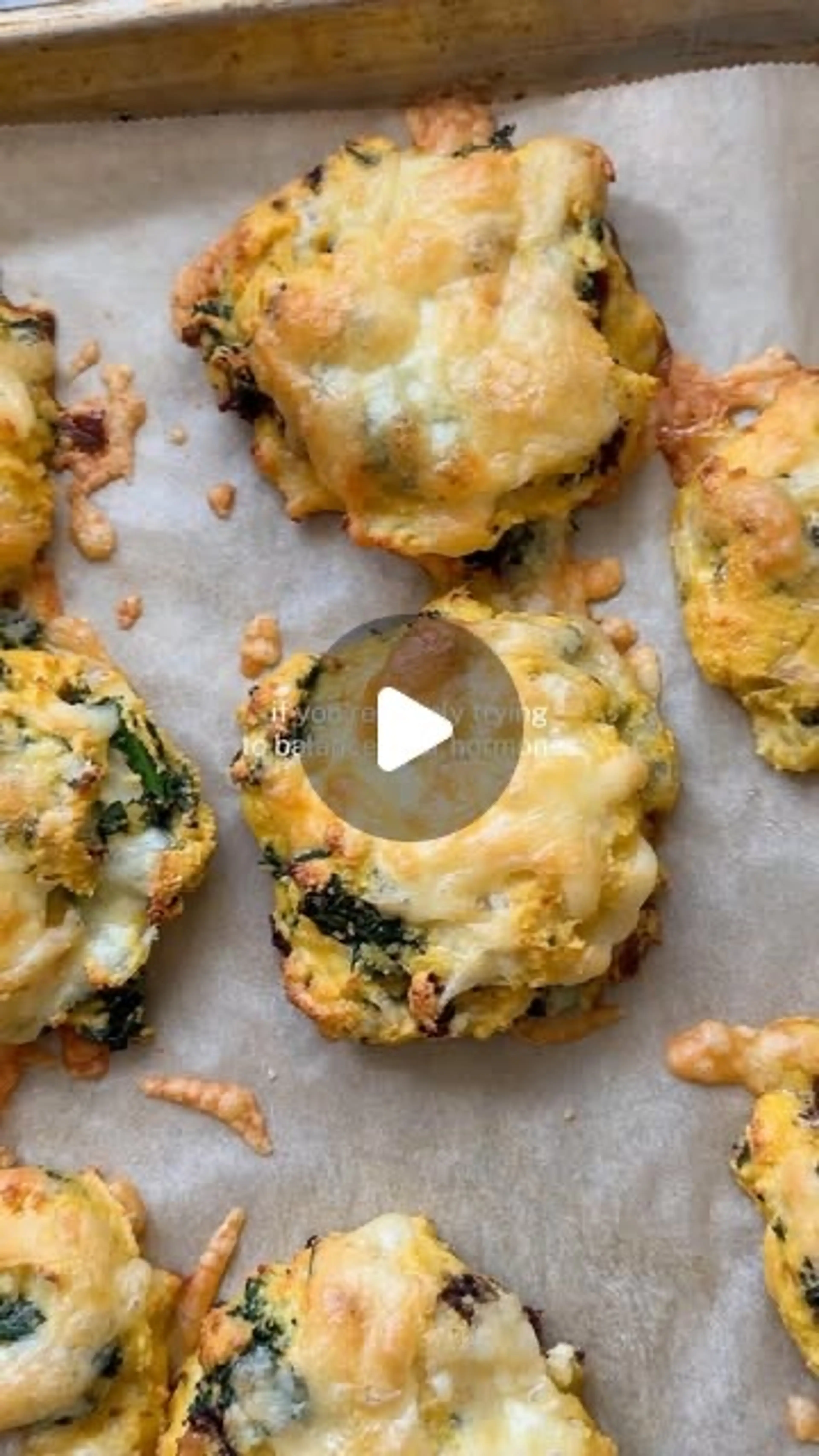 High Protein Egg Biscuits // a Sun-dried Tomato Version of M
