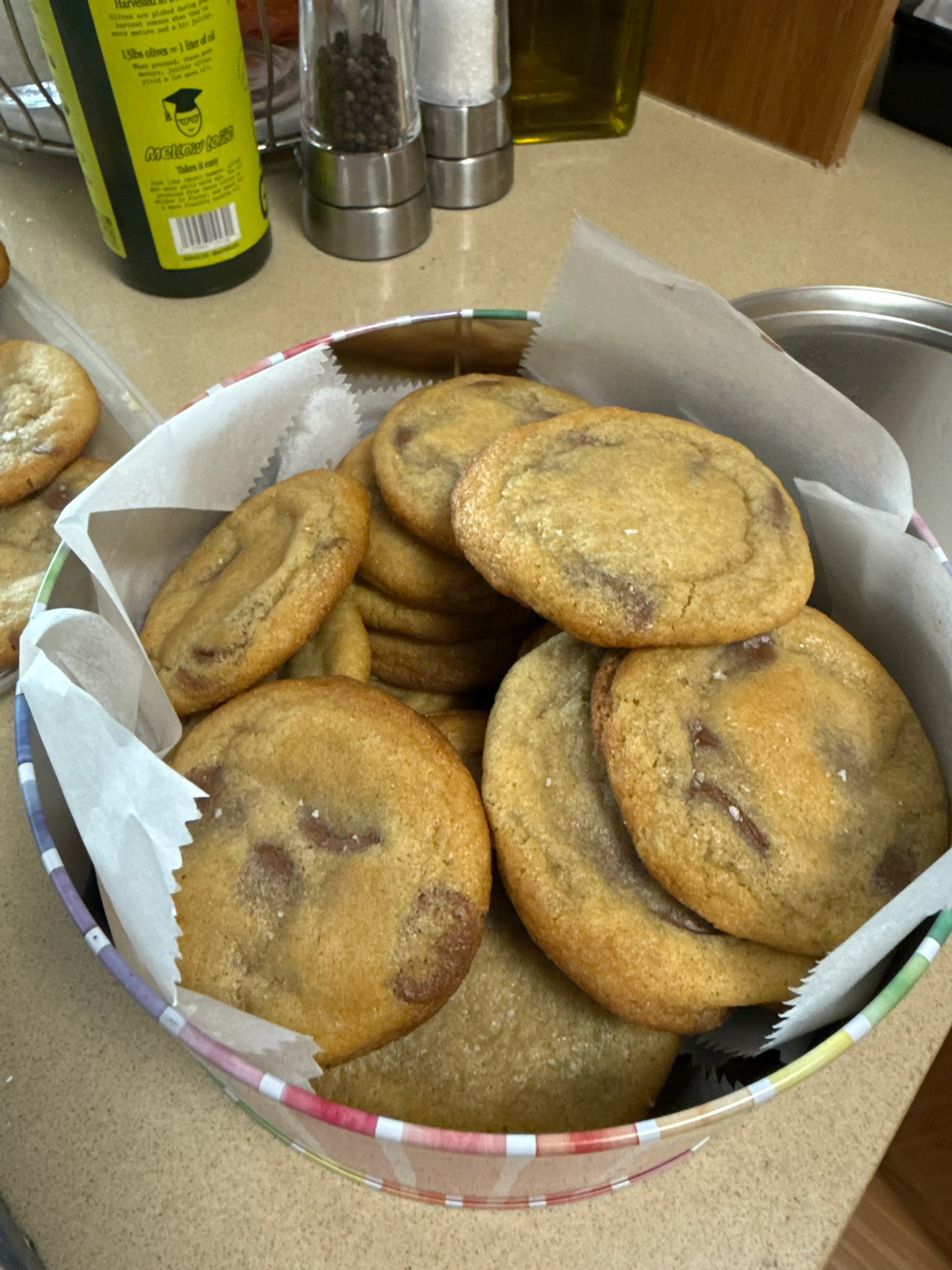 Milk Chocolate Chip Cookies
