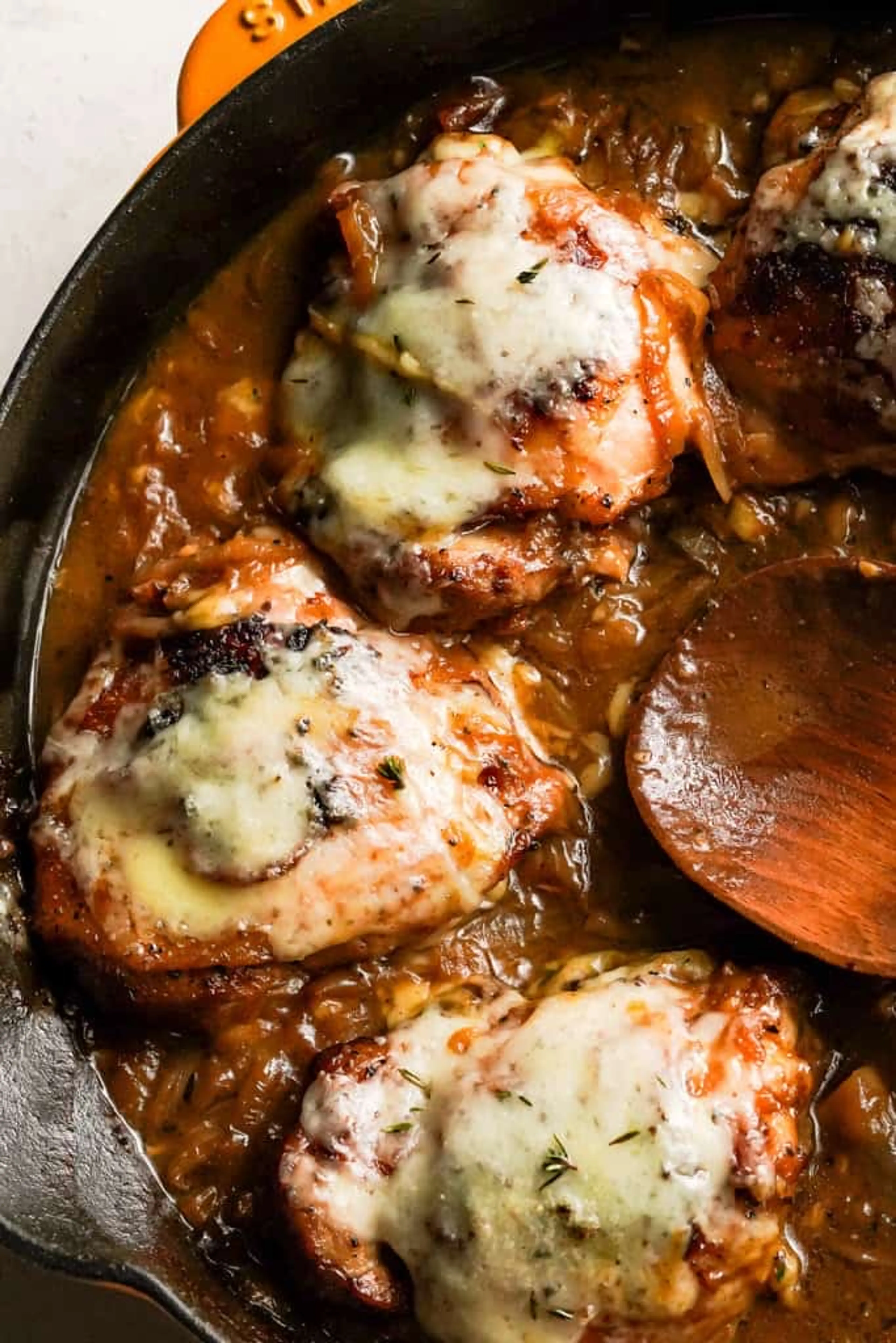 French Onion Chicken Thighs