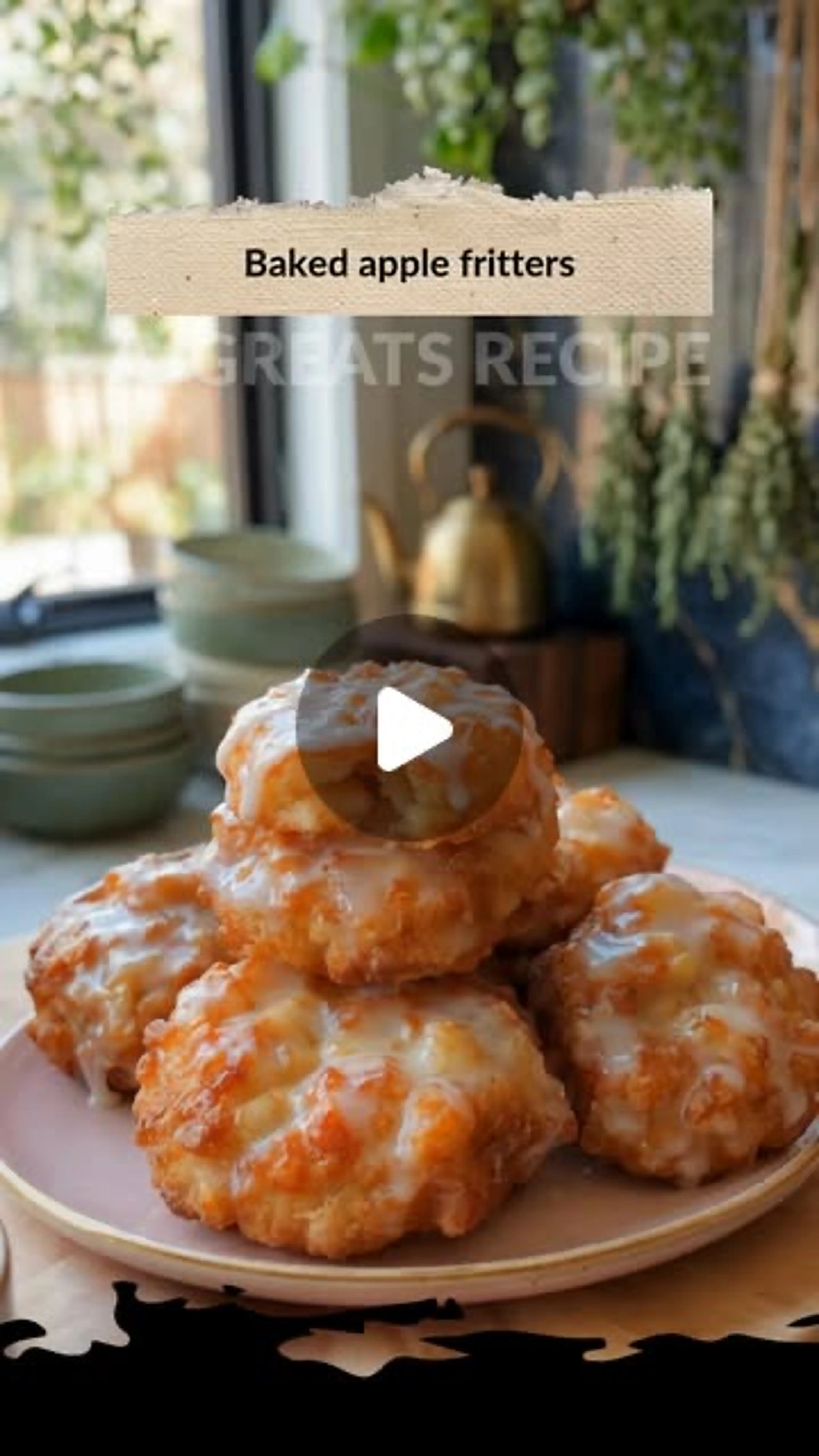 Baked Apple Fritters
